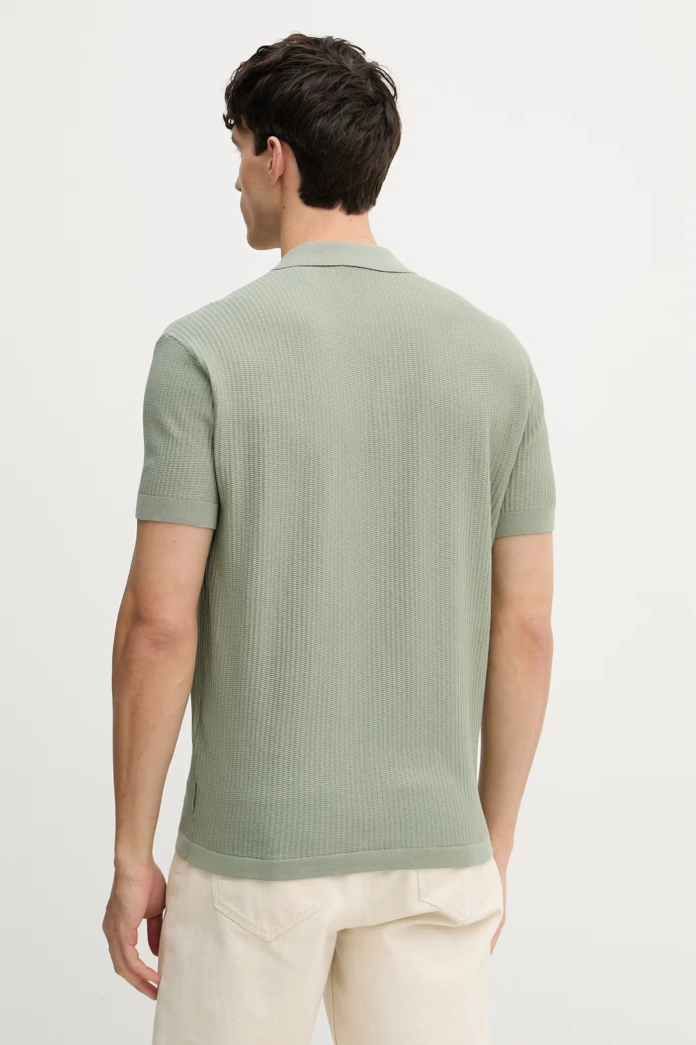 Мужское хлопковое поло - фото 3