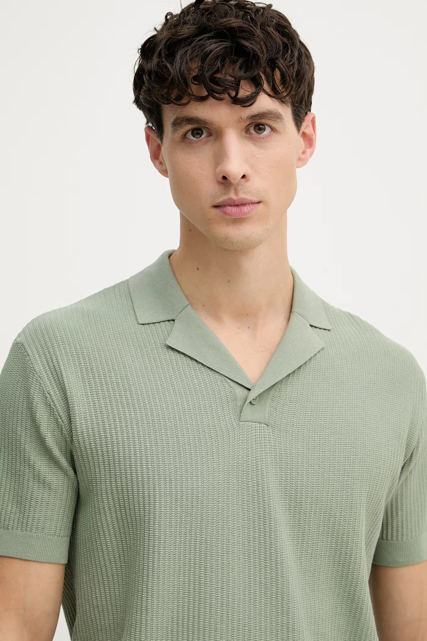 Мужское хлопковое поло - фото 4