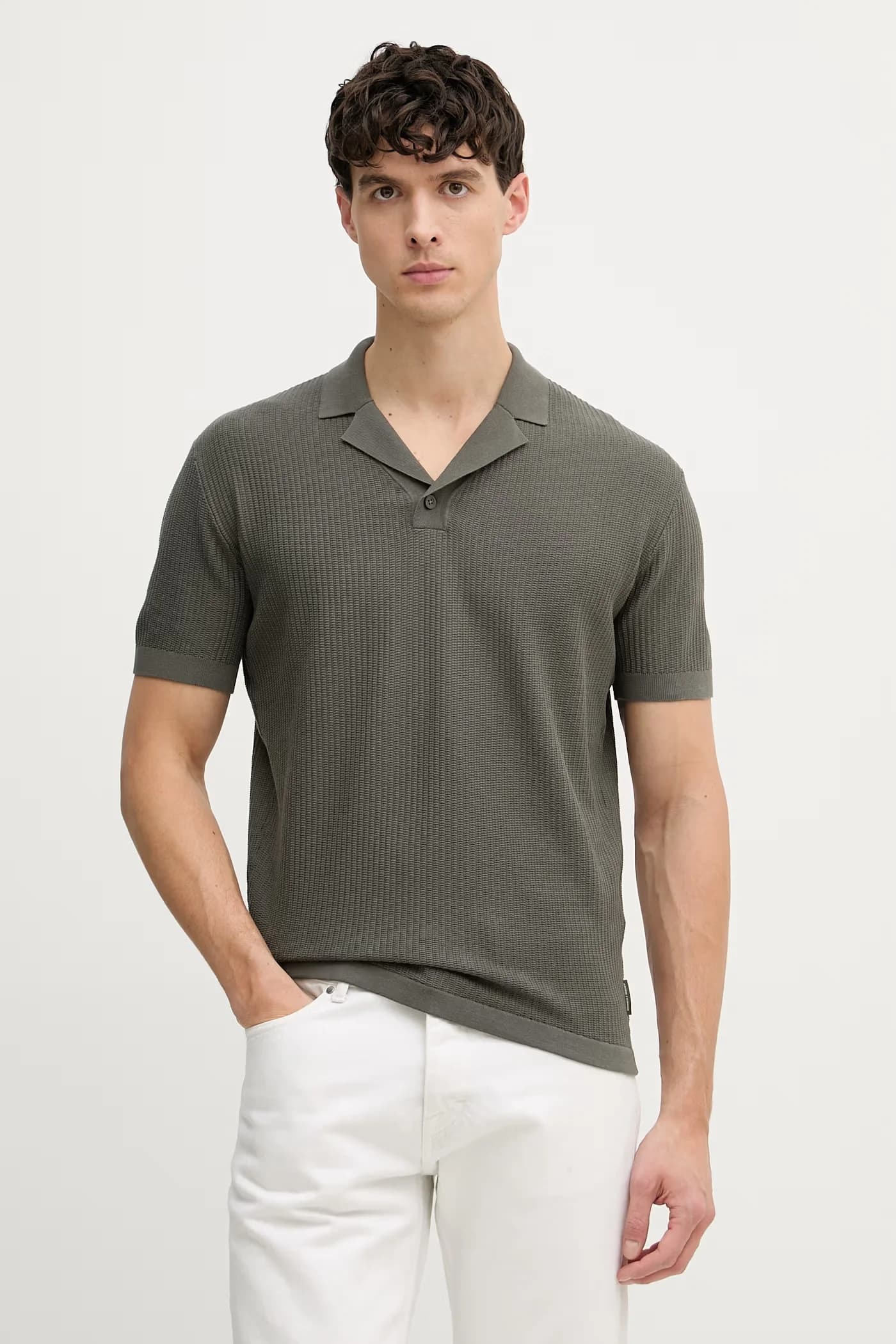 Мужское хлопковое поло