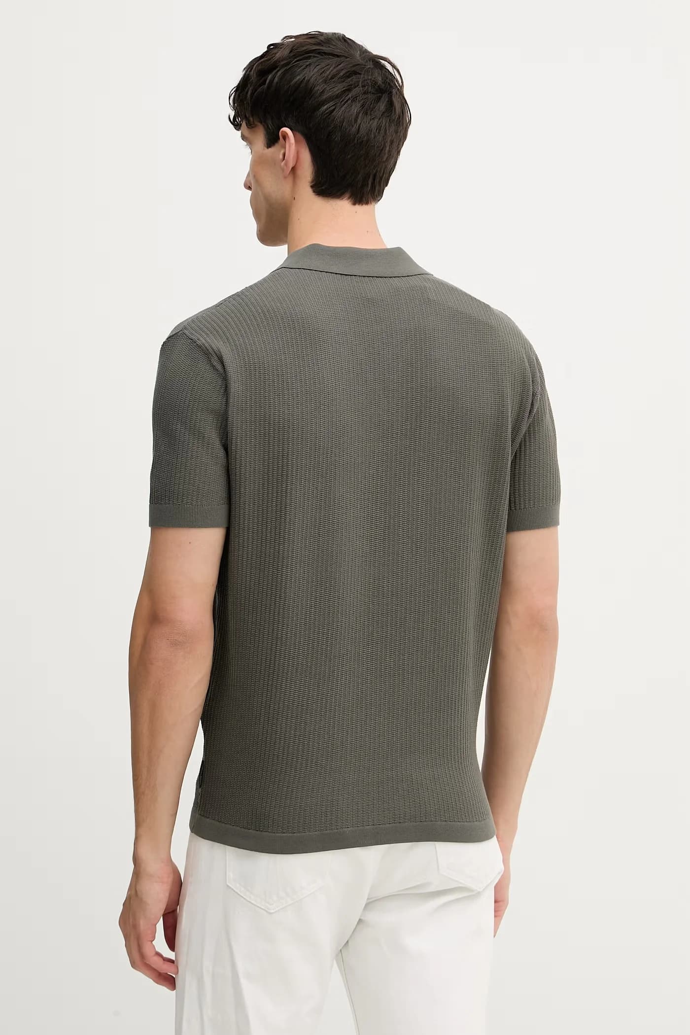 Мужское хлопковое поло - фото 3