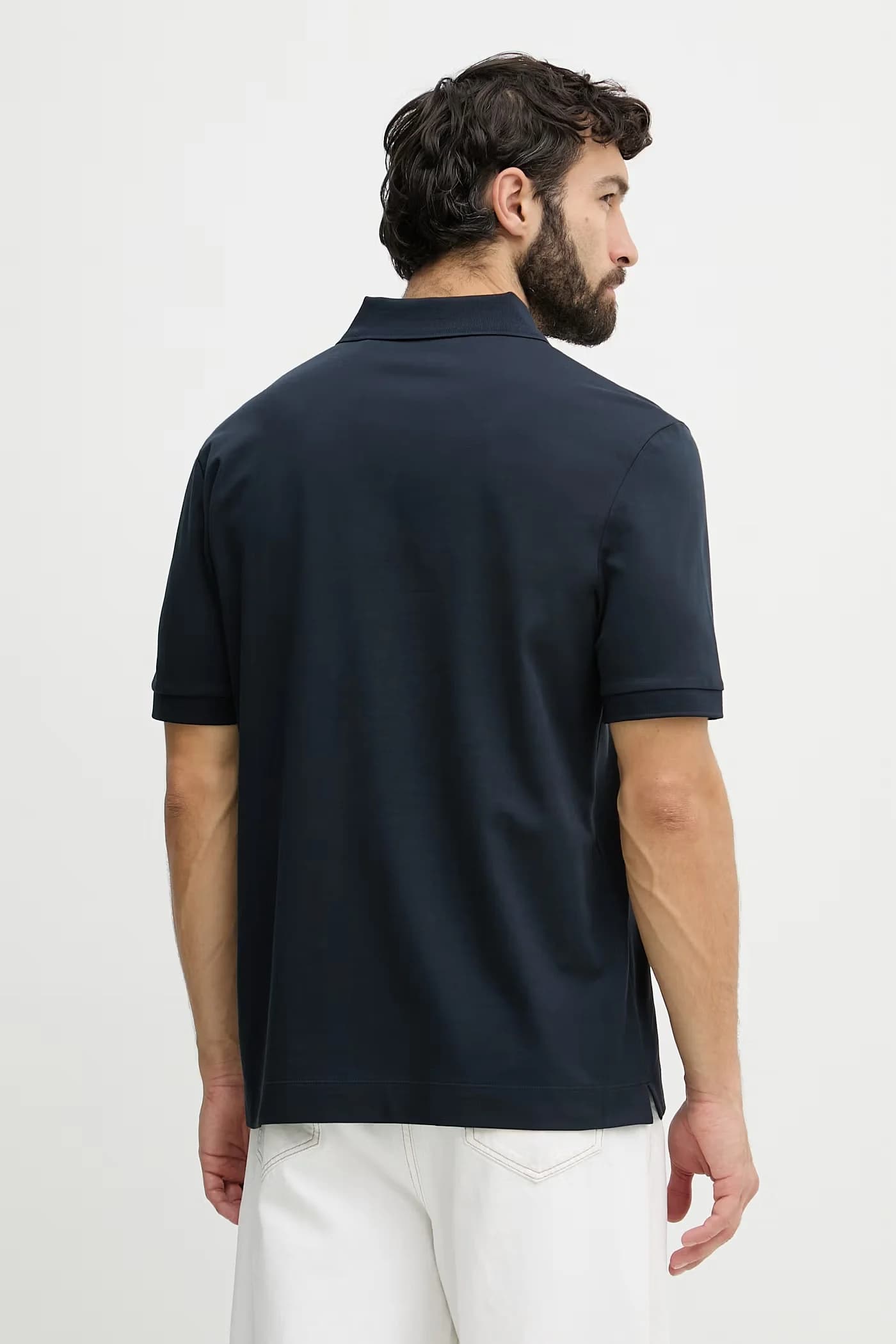 Мужская рубашка-поло Parris 80 из хлопка - фото 3