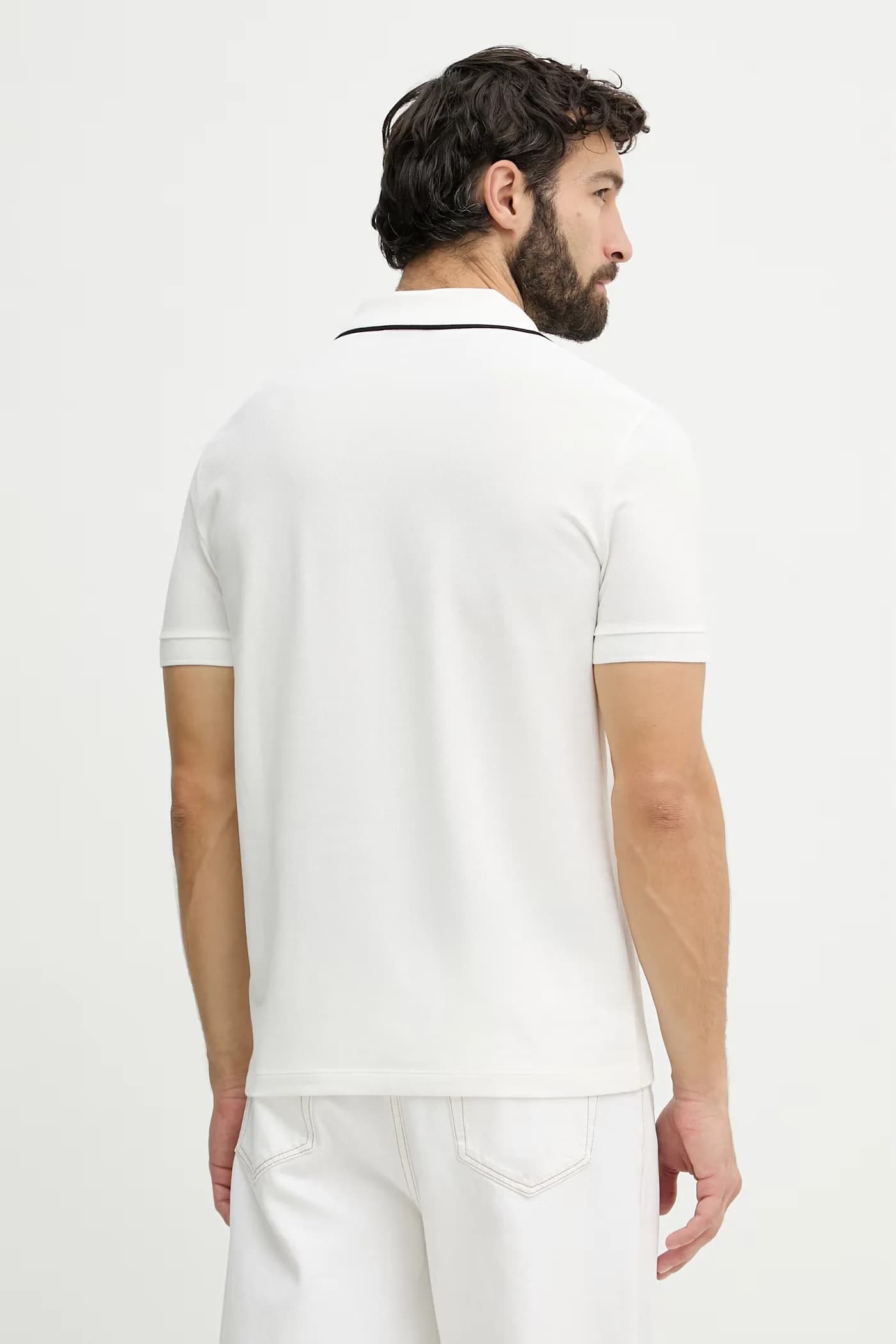 Мужское хлопковое поло - фото 3