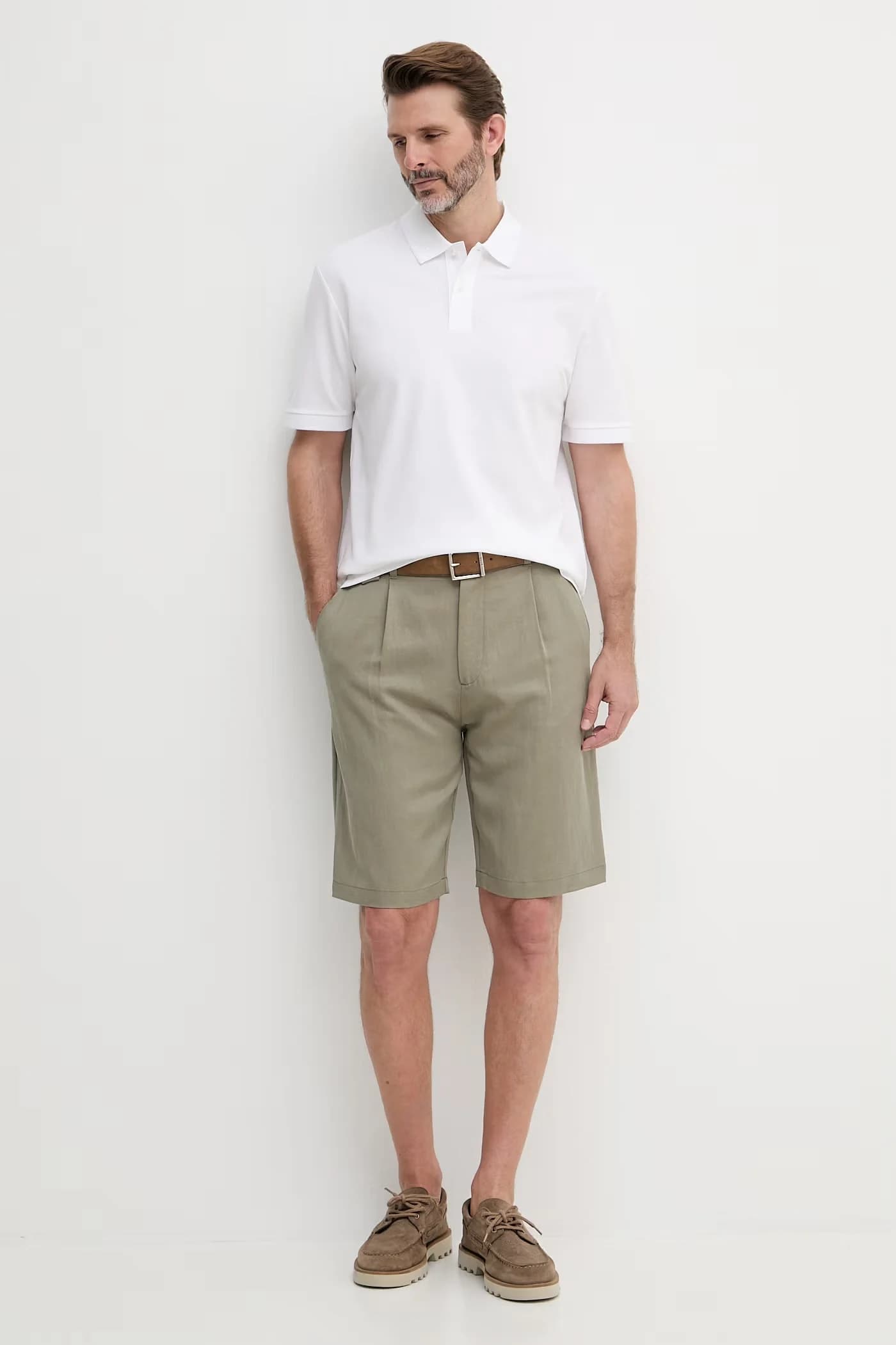 Мужская рубашка-поло Parris 80 из хлопка - фото 2