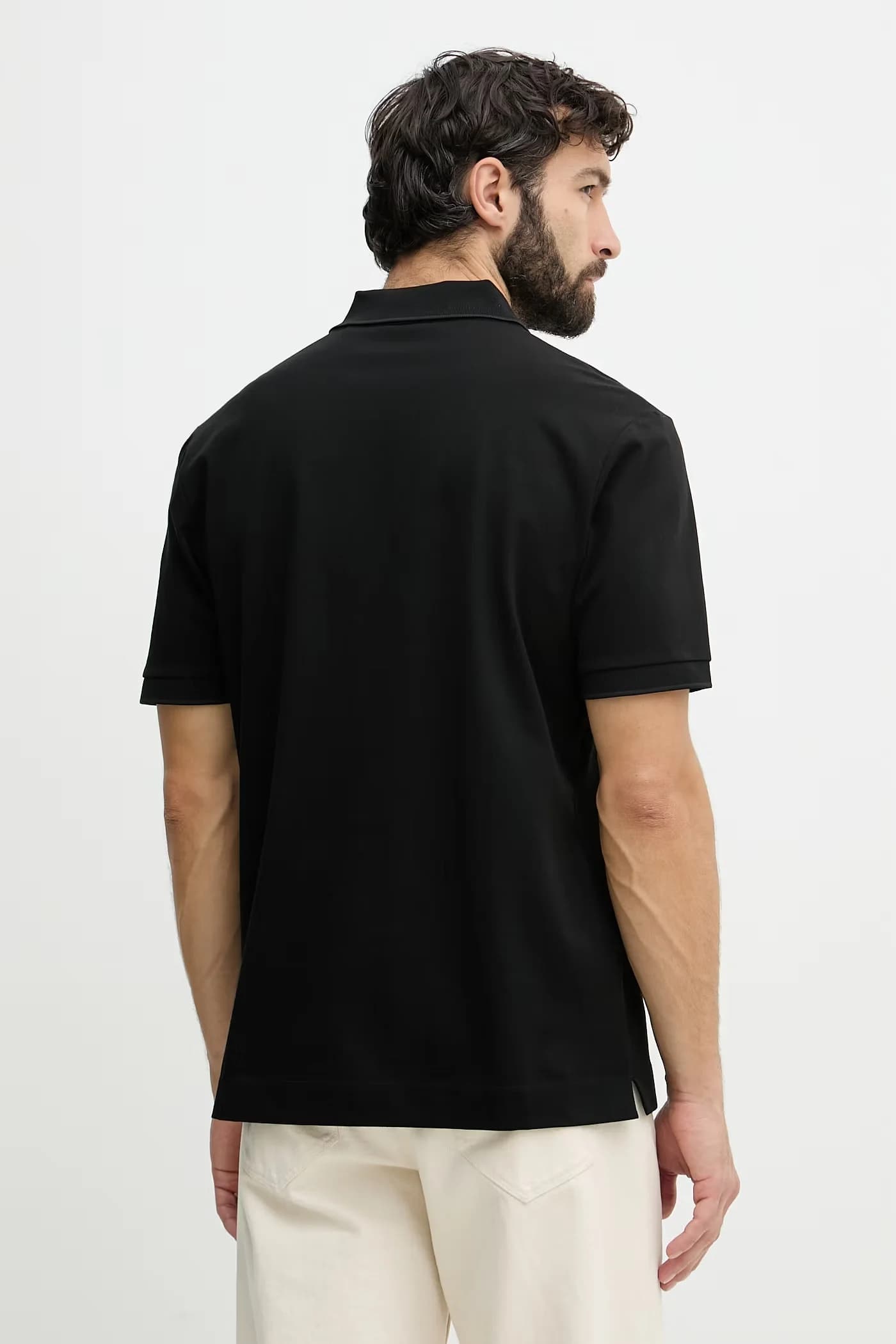 Мужская рубашка-поло Parris 80 из хлопка - фото 3