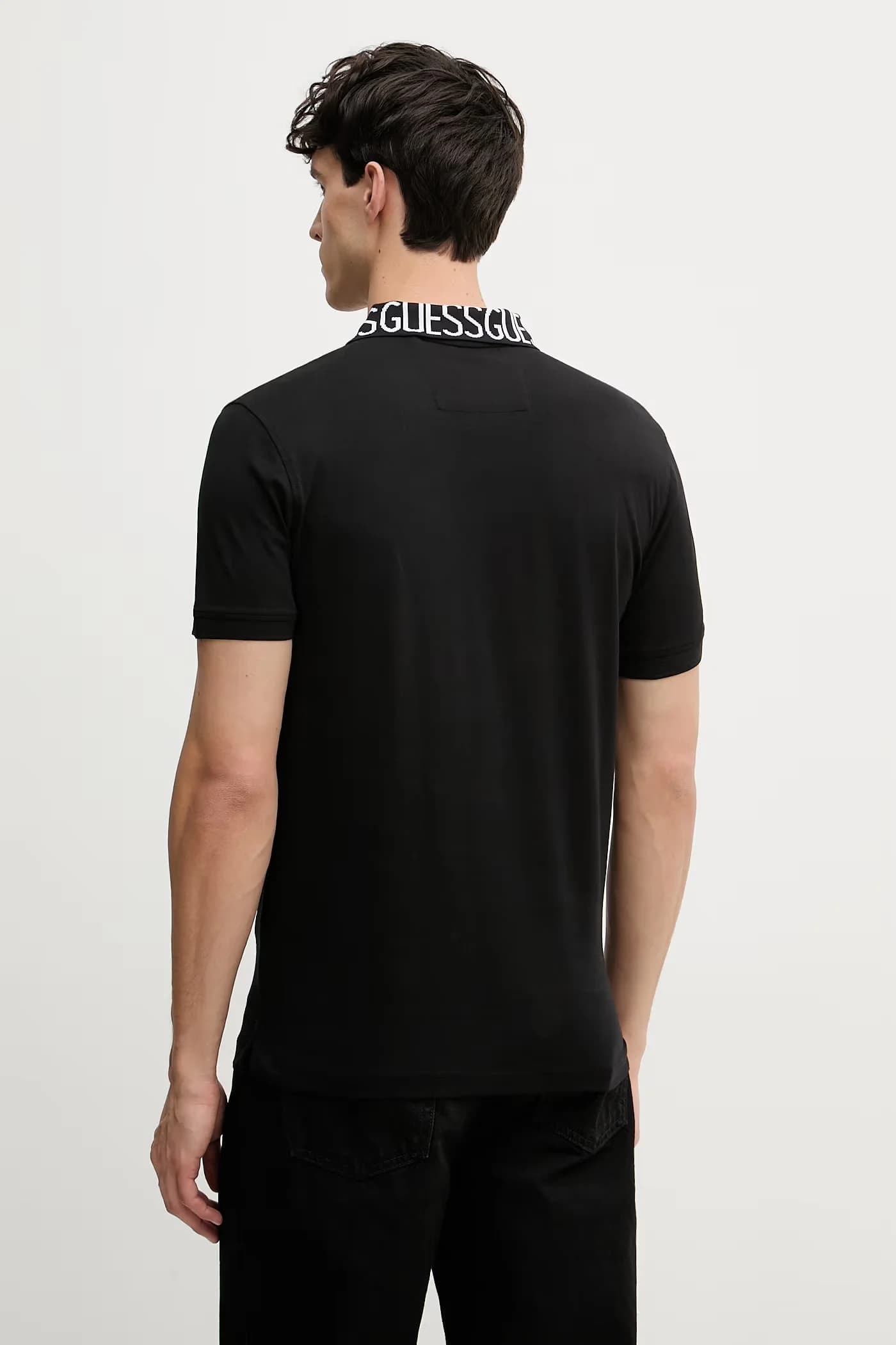 Мужское поло из хлопка с эластаном NOLAN - фото 3