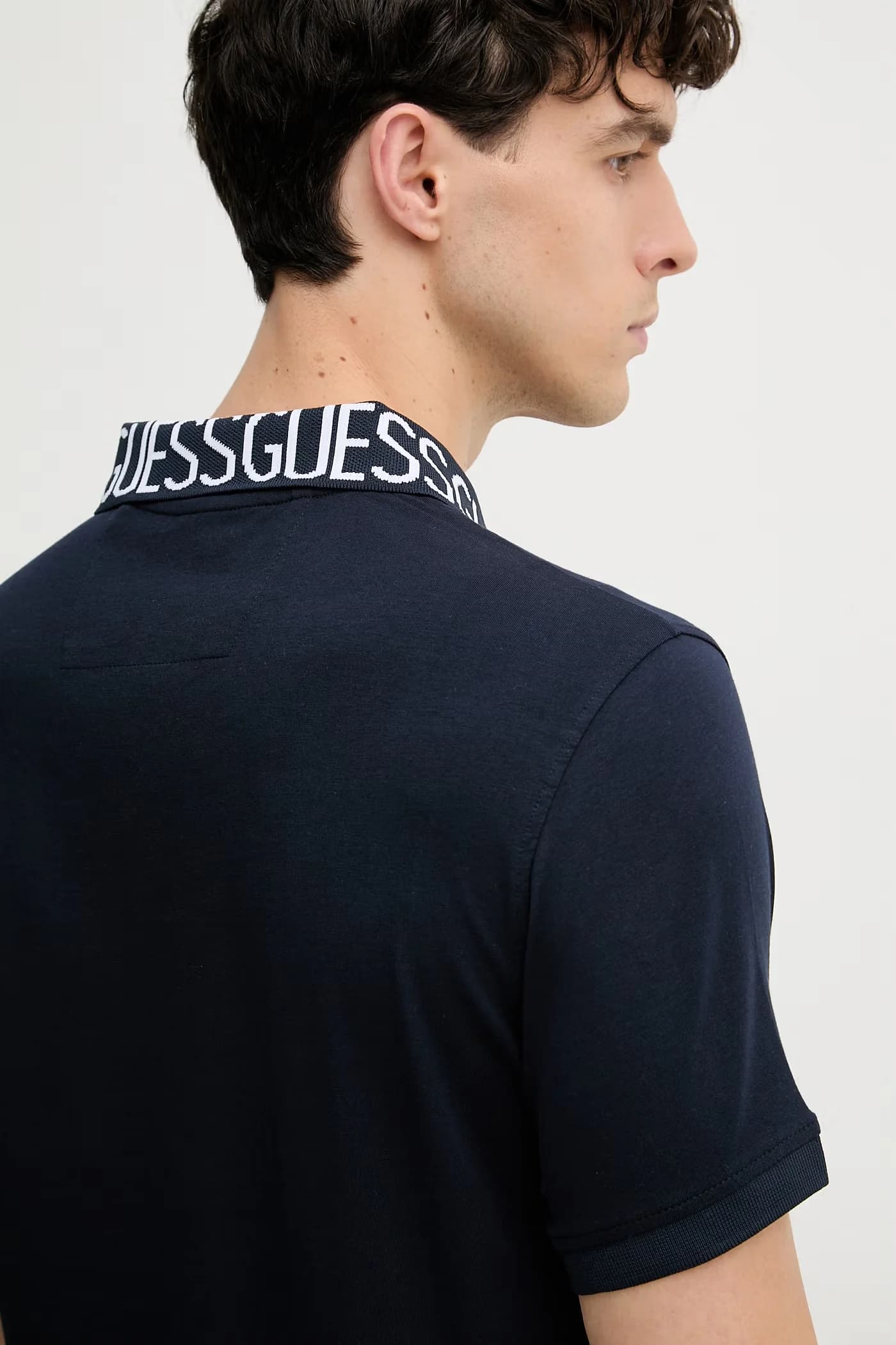 Мужское поло из хлопка с эластаном NOLAN - фото 5