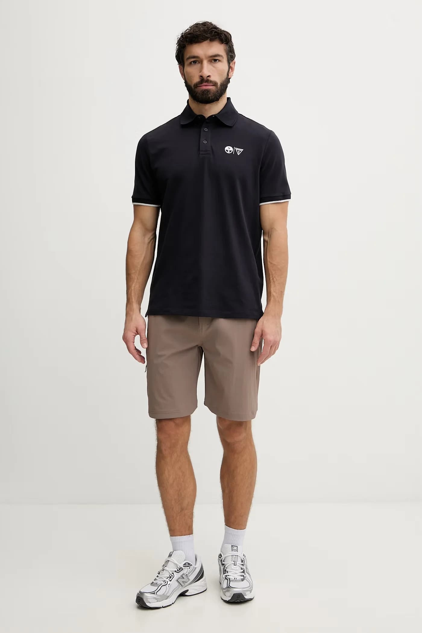 Мужская футболка из хлопка с эластаном x North Sails - фото 2