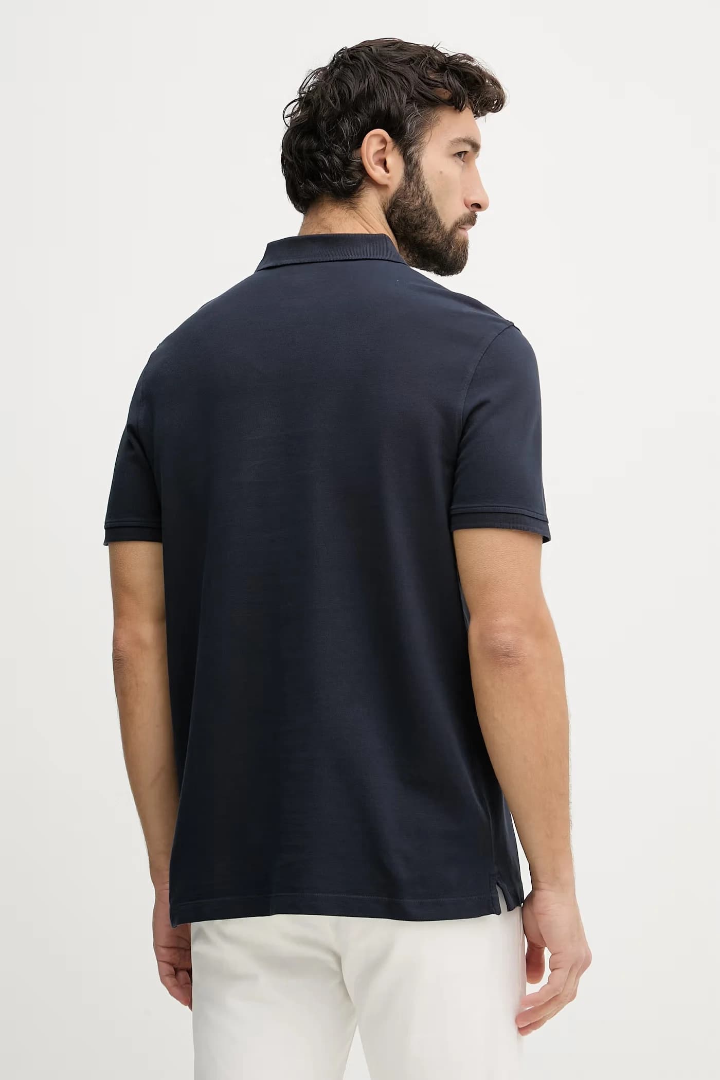 Мужское хлопковое поло - фото 3