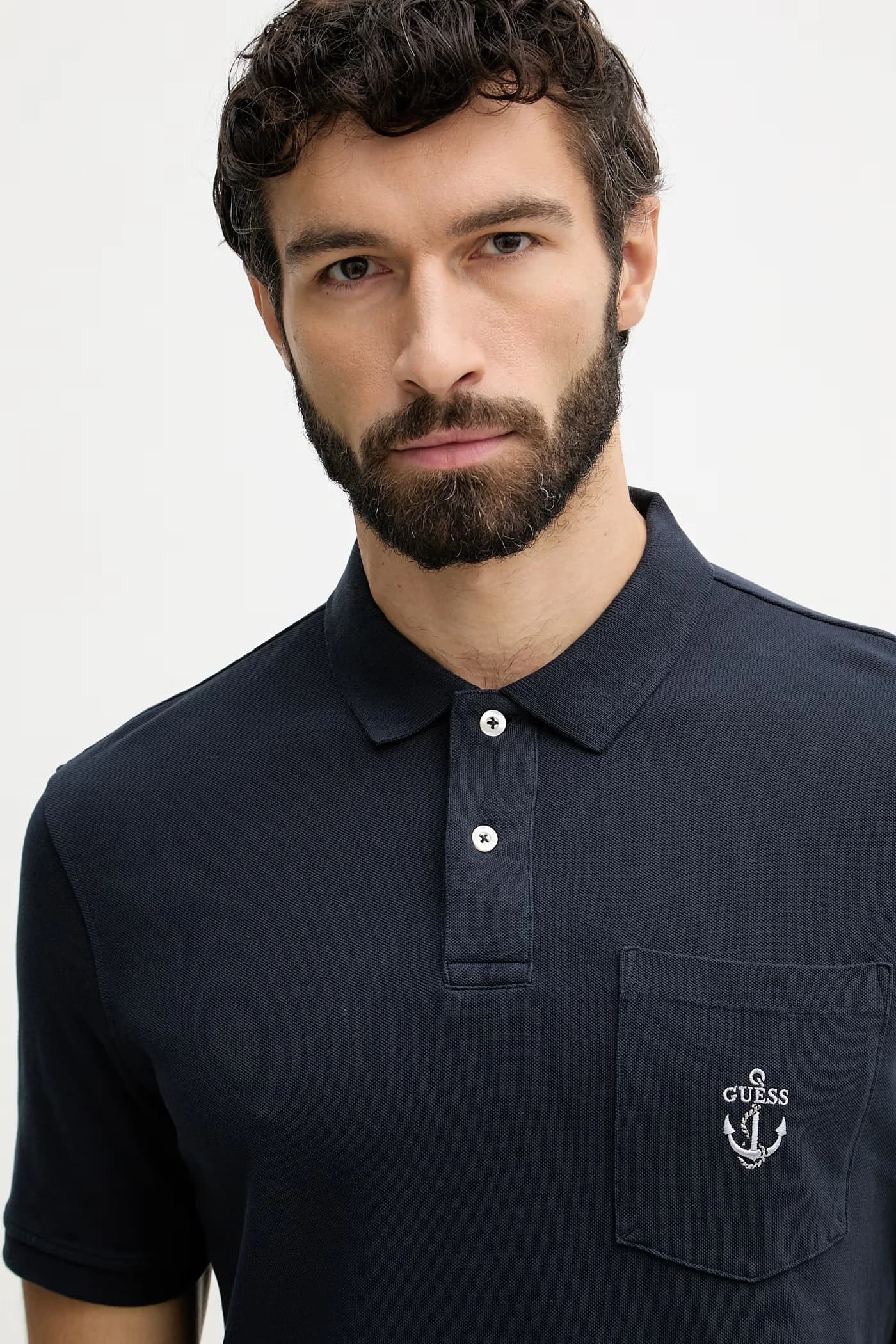 Мужское хлопковое поло - фото 4