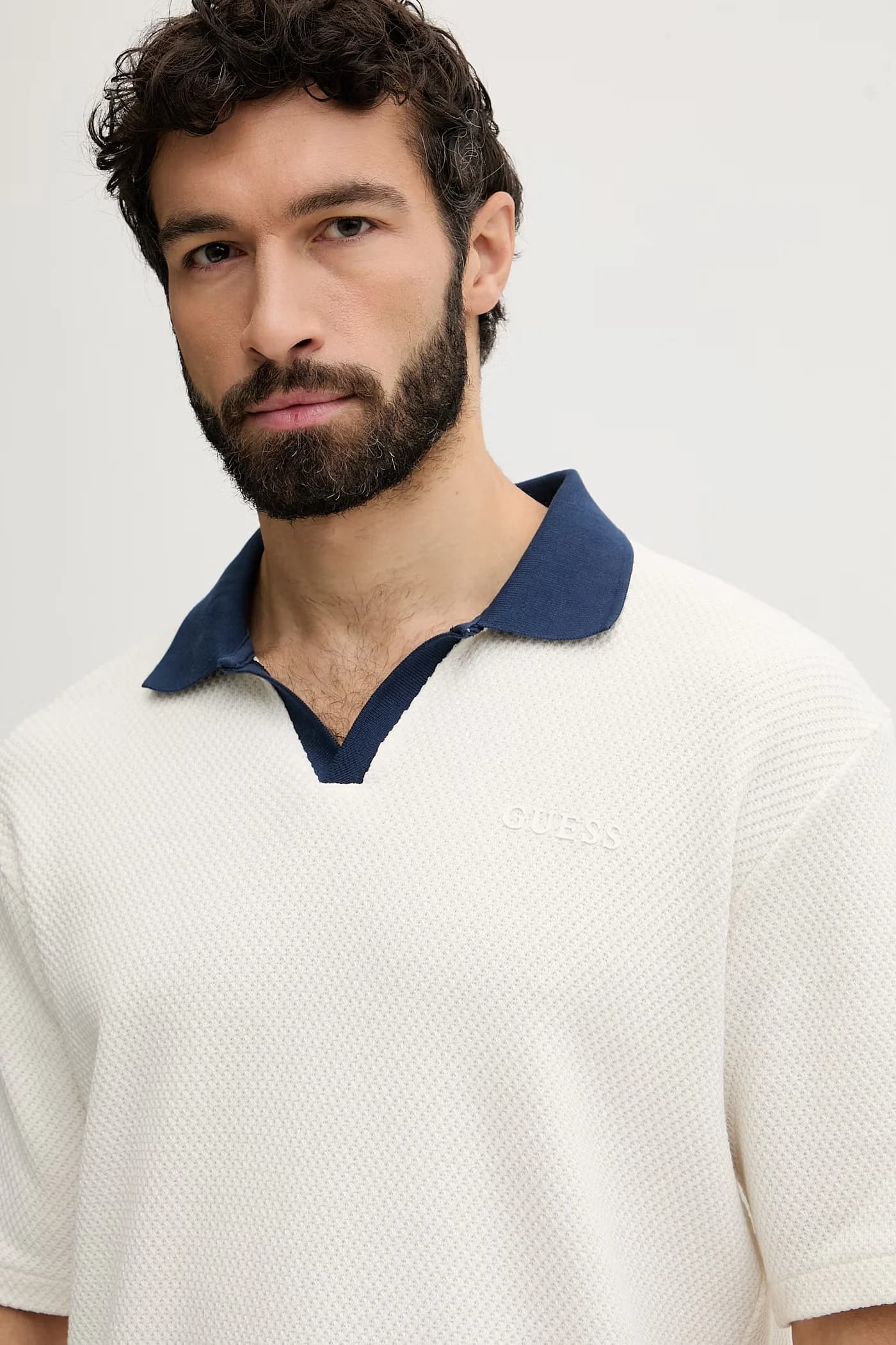 Мужская рубашка-поло JHONNY из хлопка - фото 4