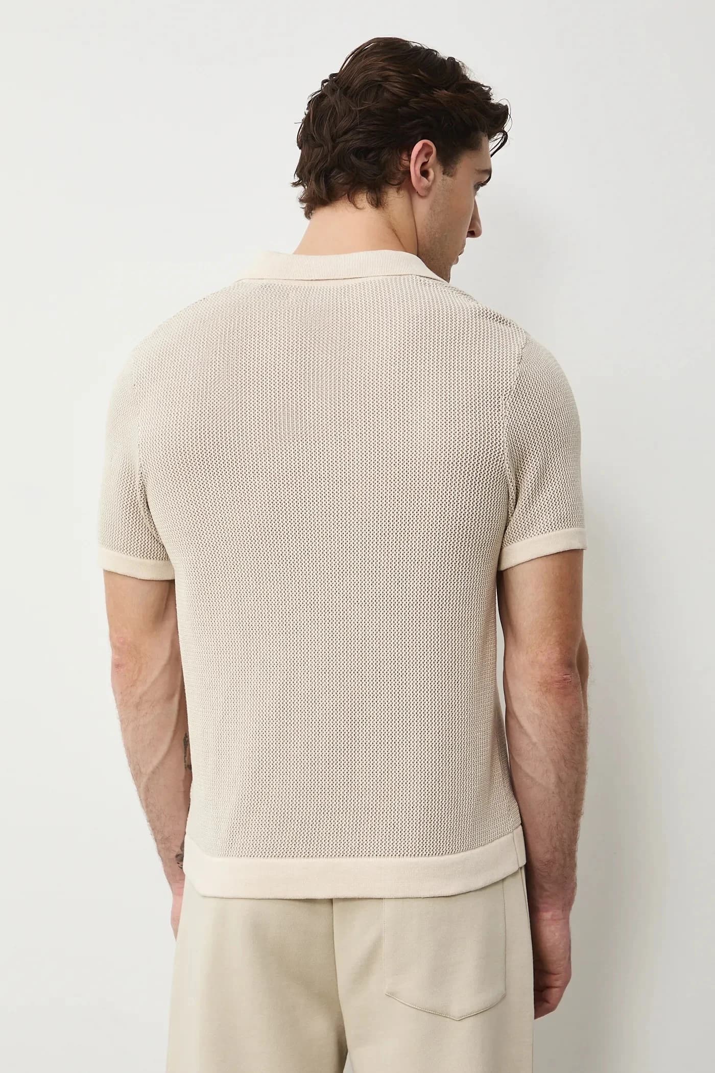 Мужское хлопковое поло - фото 3