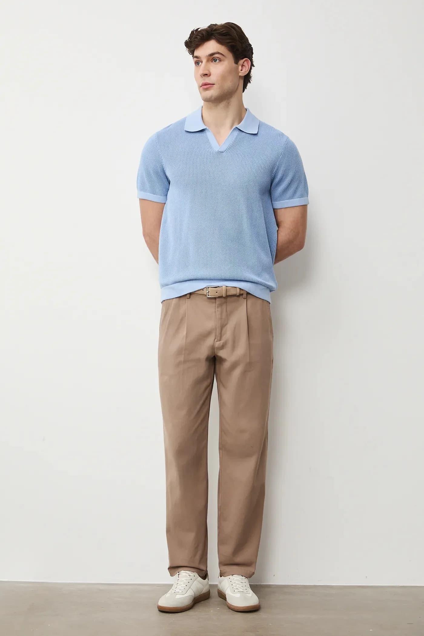 Мужское хлопковое поло - фото 2