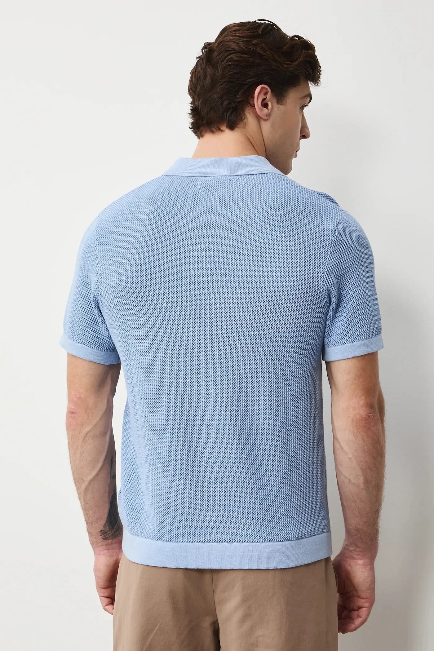 Мужское хлопковое поло - фото 3