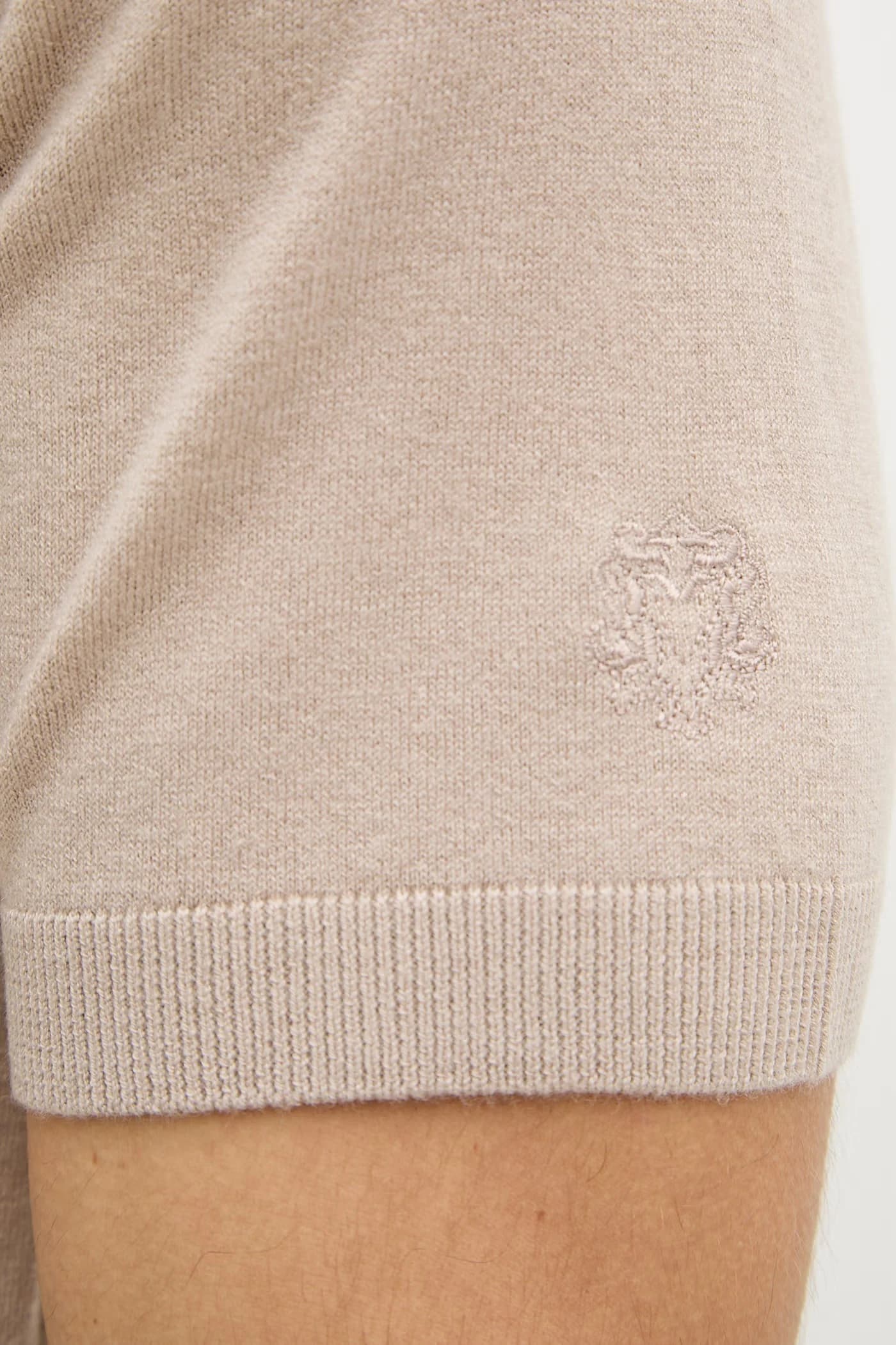 Мужское поло из шерсти Адам - фото 5