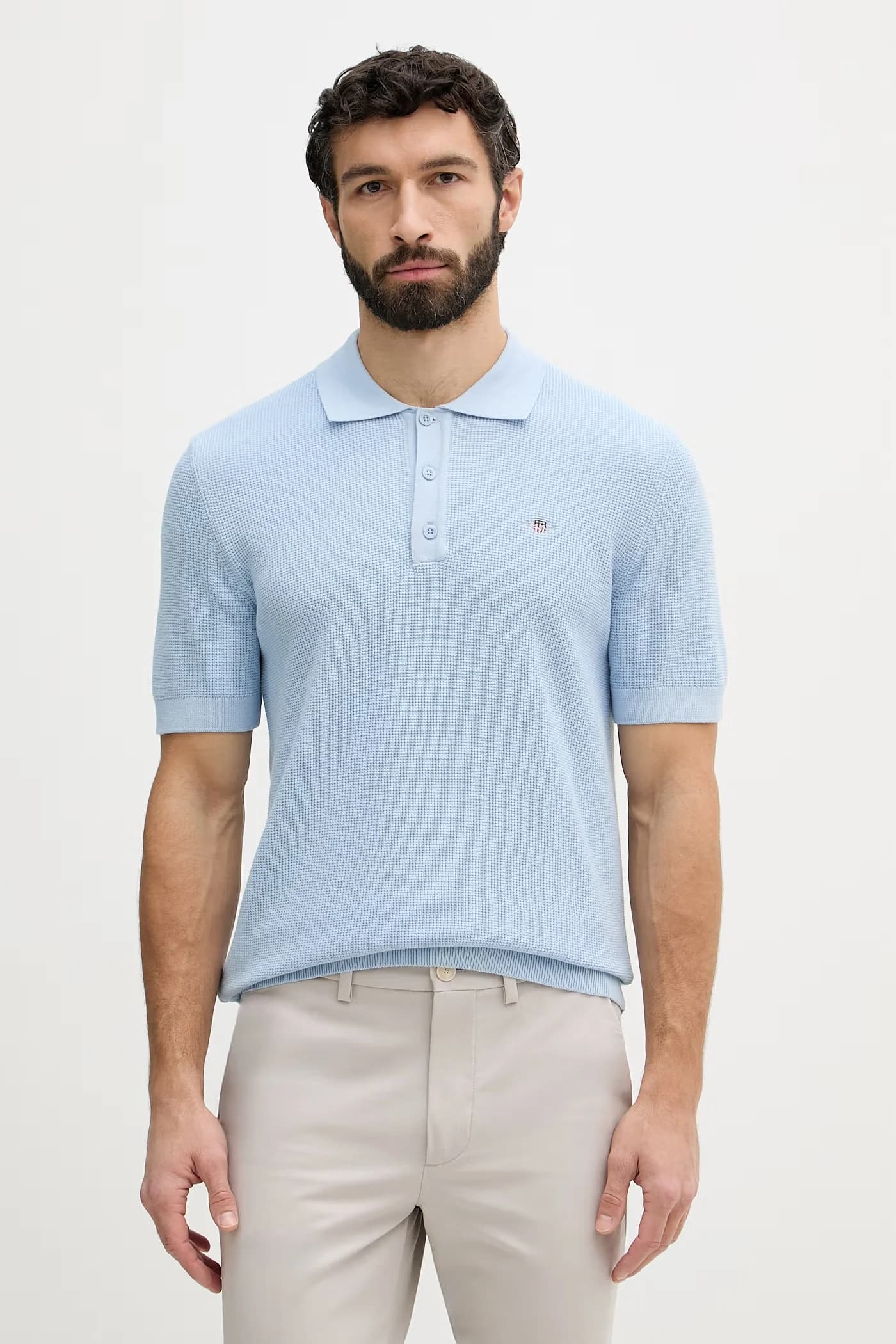 Мужское хлопковое поло