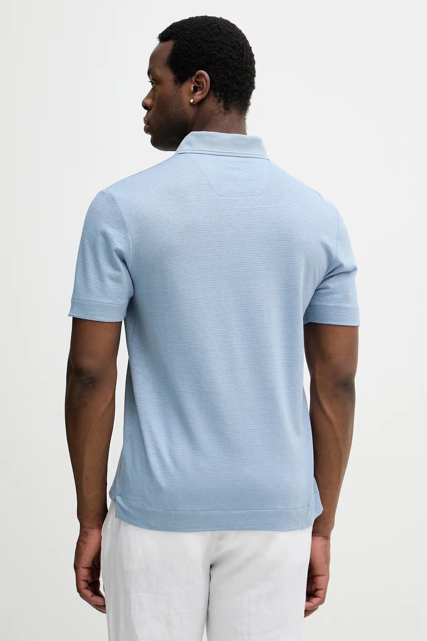 Поло из льна BOSS X ASTON MARTIN - фото 3