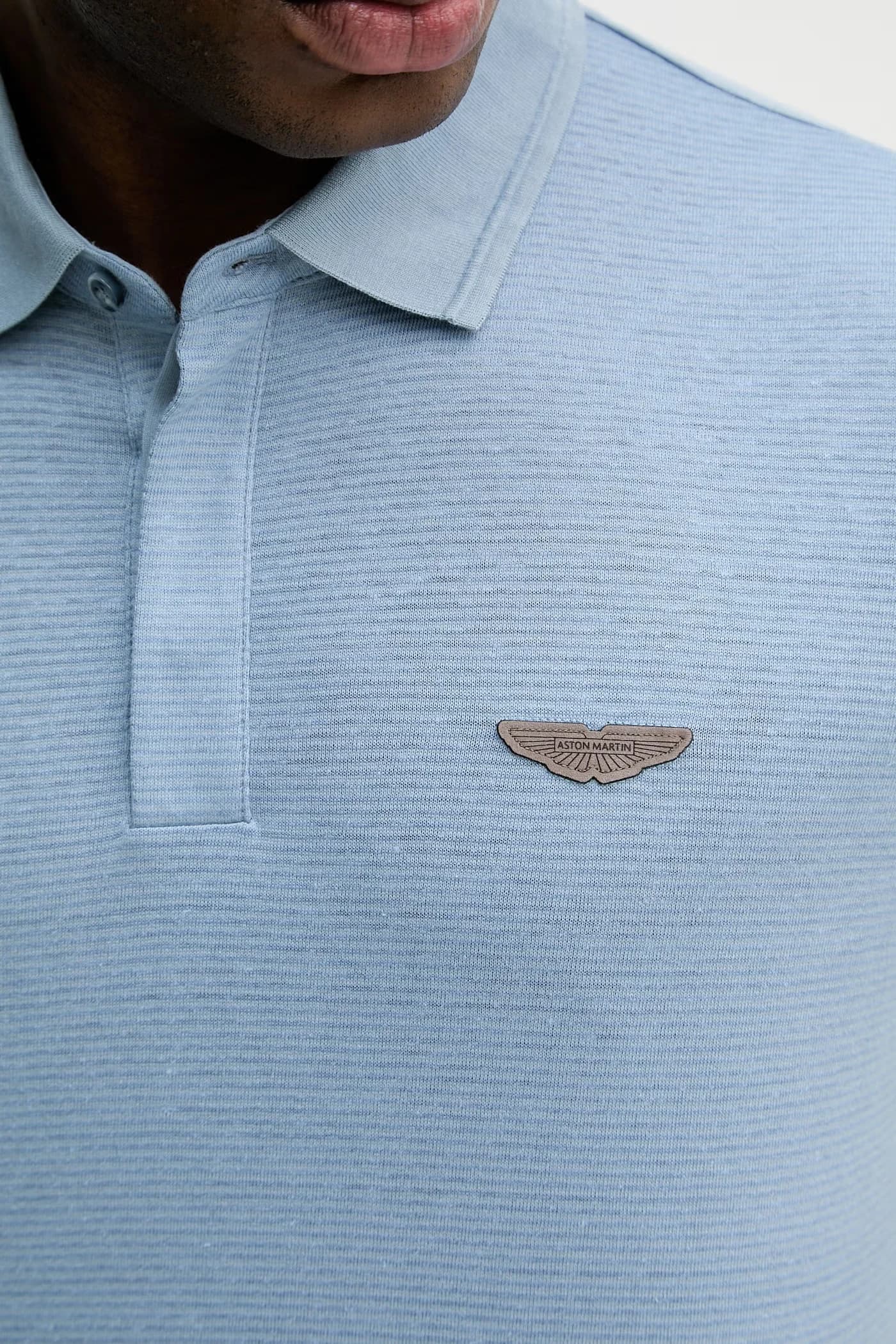 Поло из льна BOSS X ASTON MARTIN - фото 5