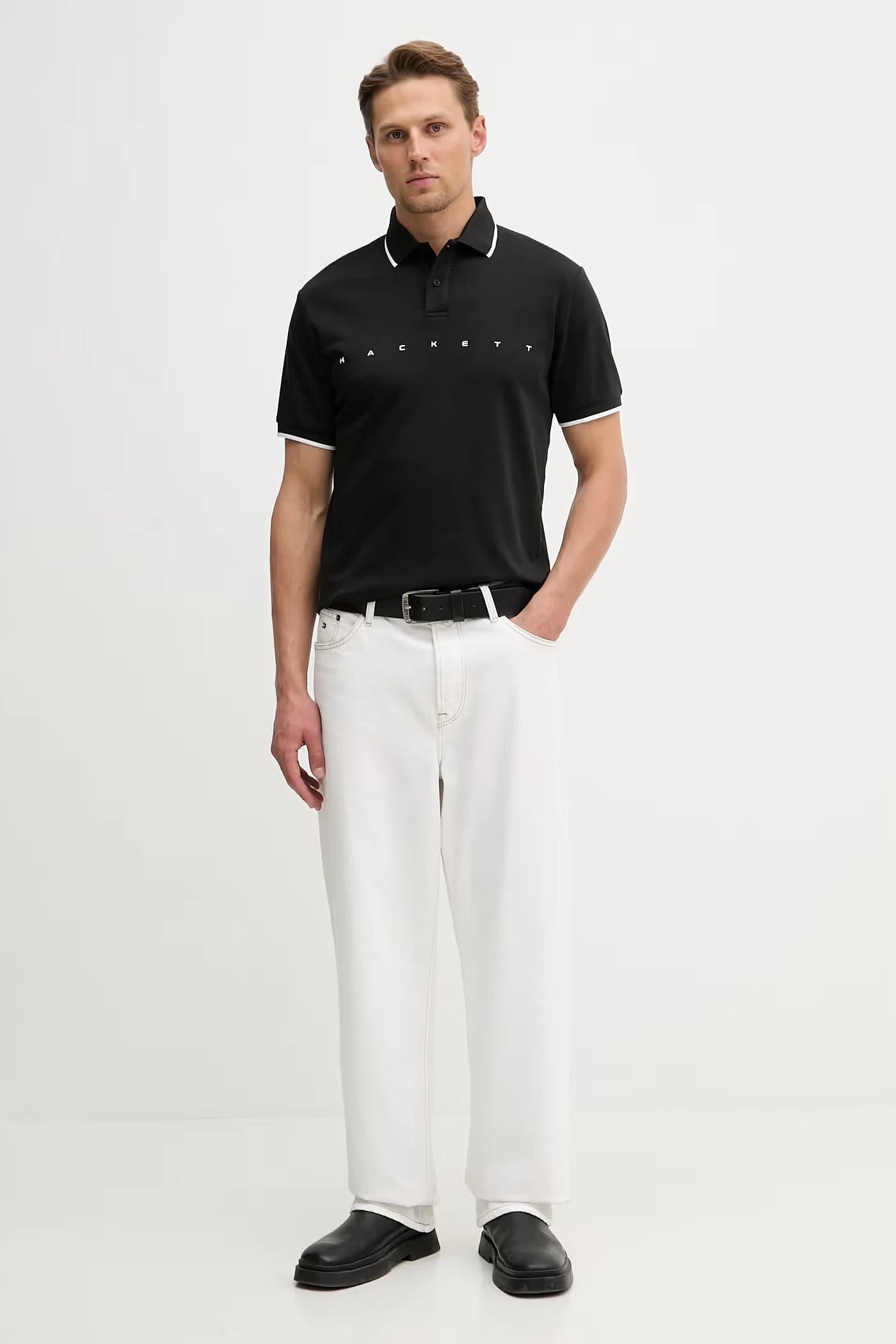 Хлопковое поло - фото 2