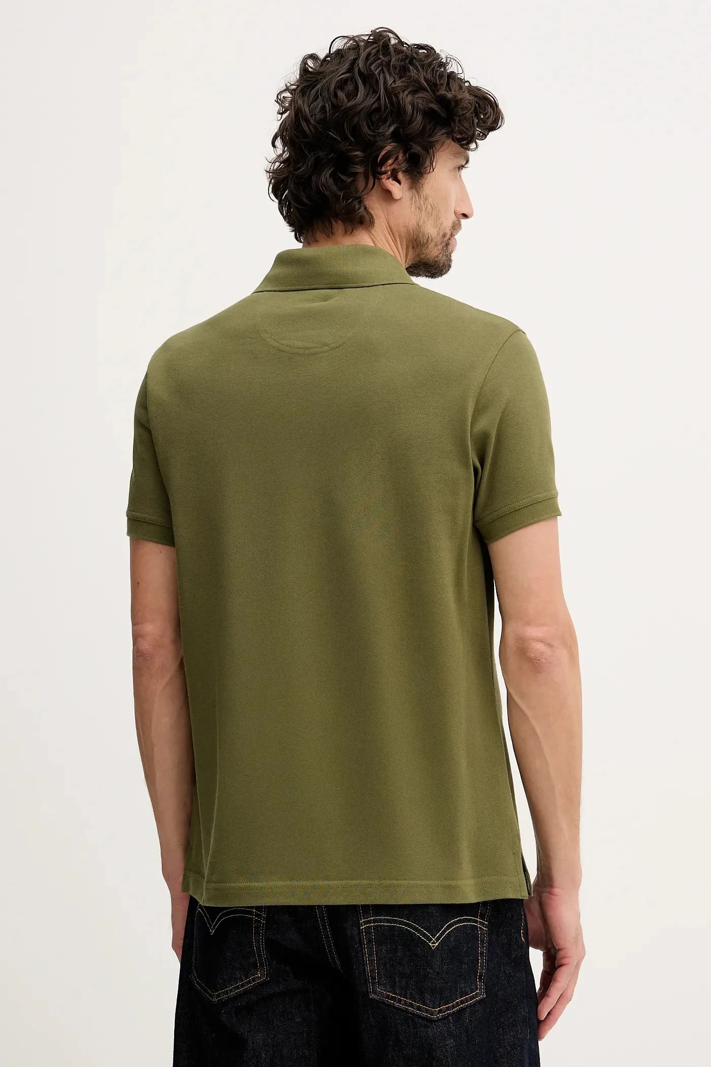 Хлопковое поло Tartan Pique Polo - фото 3