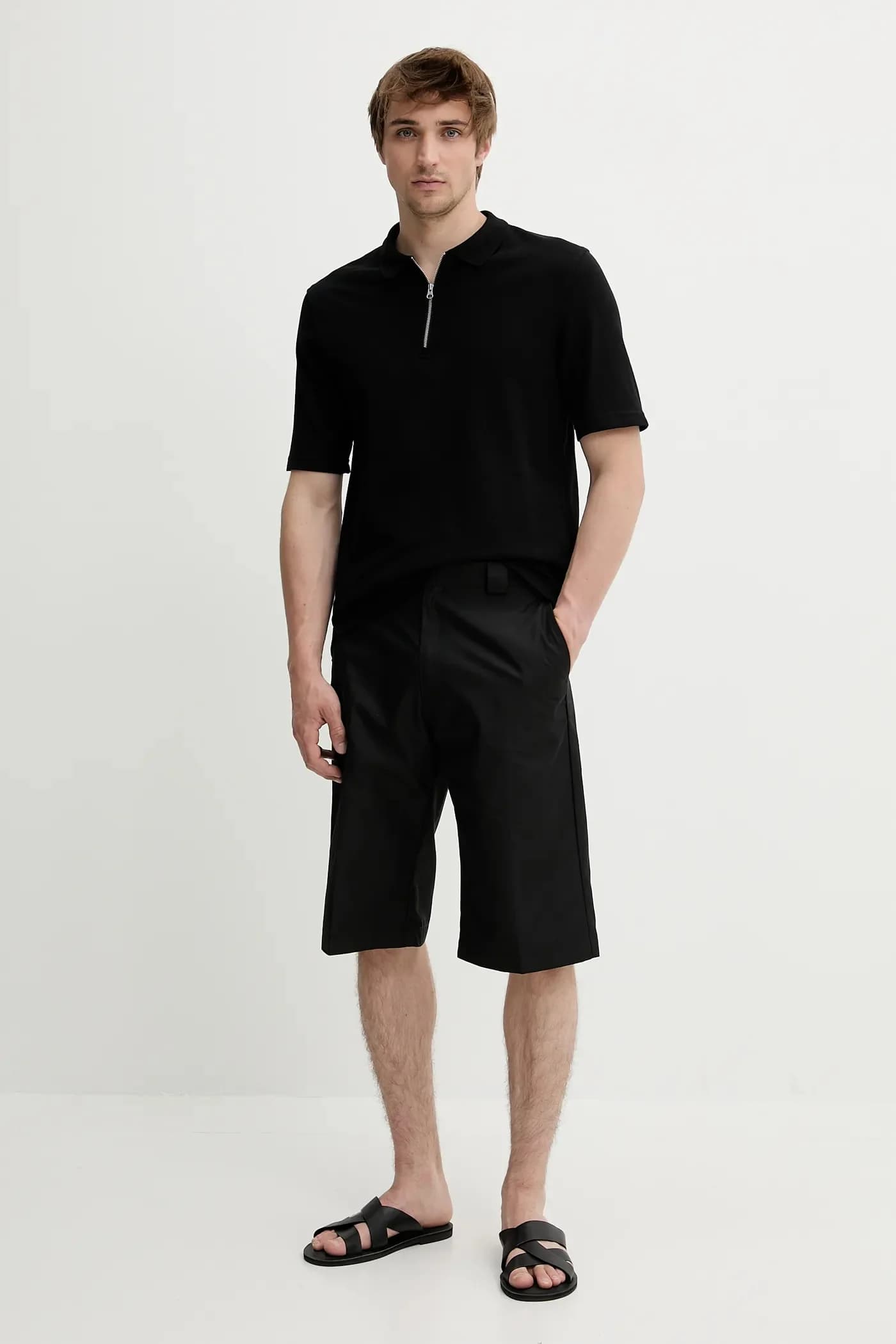 хлопковая рубашка-поло SAMAC - фото 2