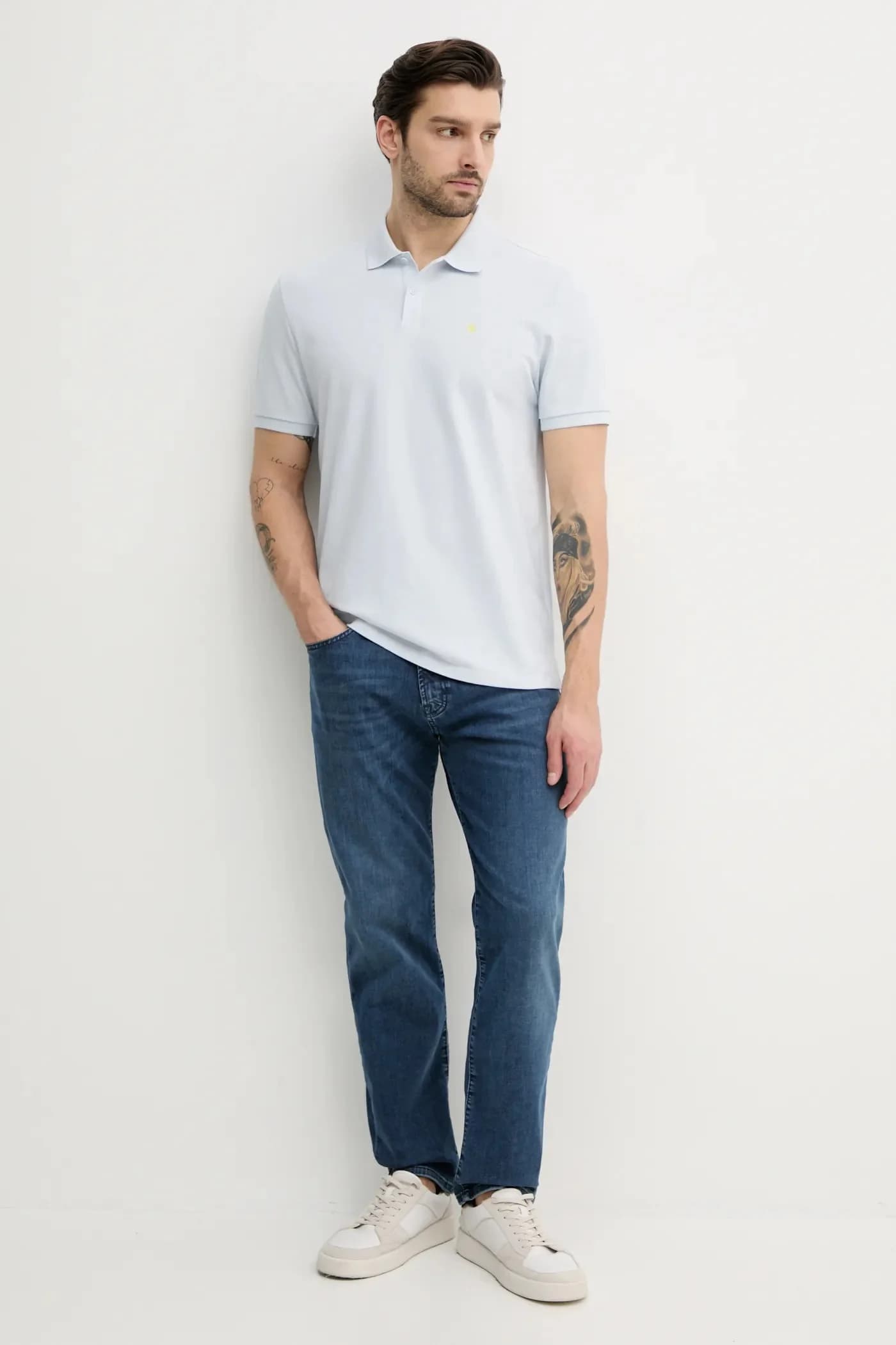 Хлопковое поло - фото 2