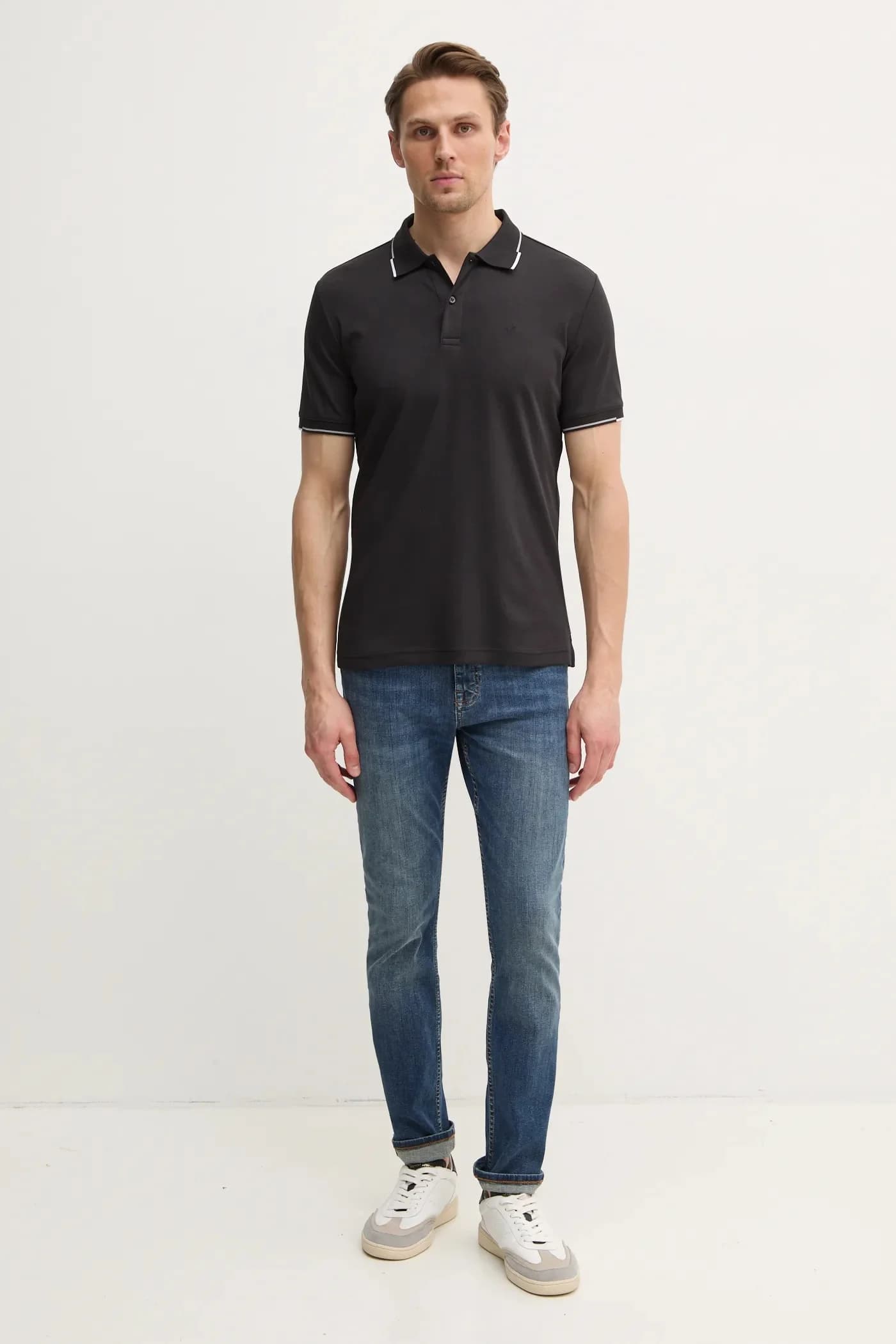 Хлопковое поло - фото 2