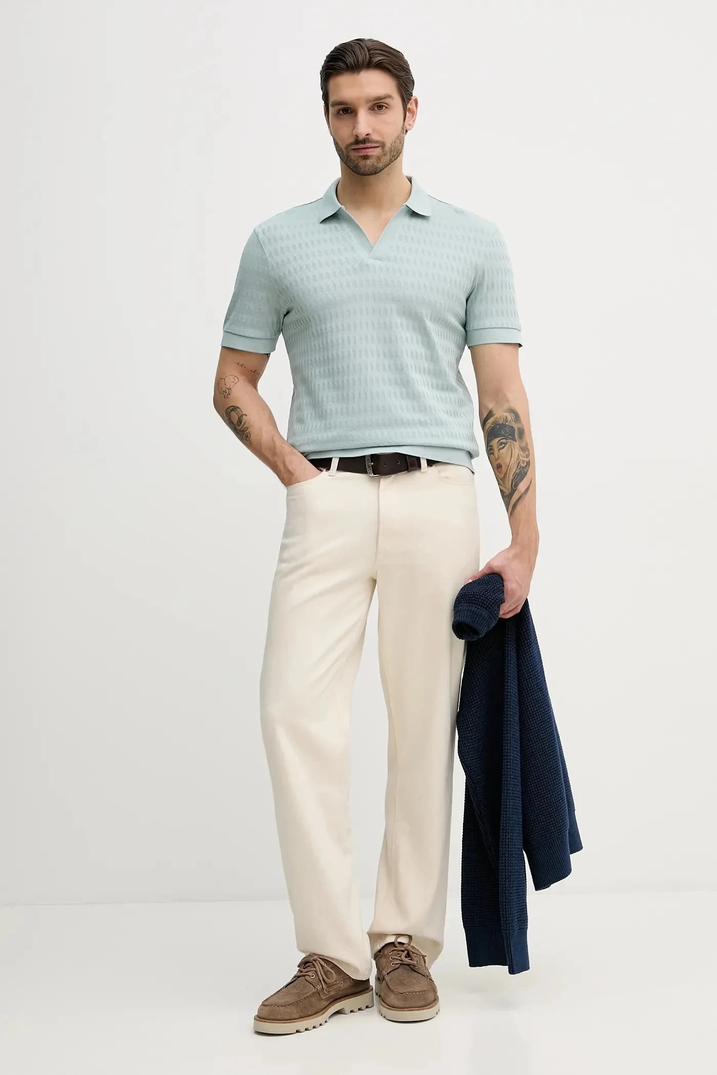 Хлопковое поло - фото 2