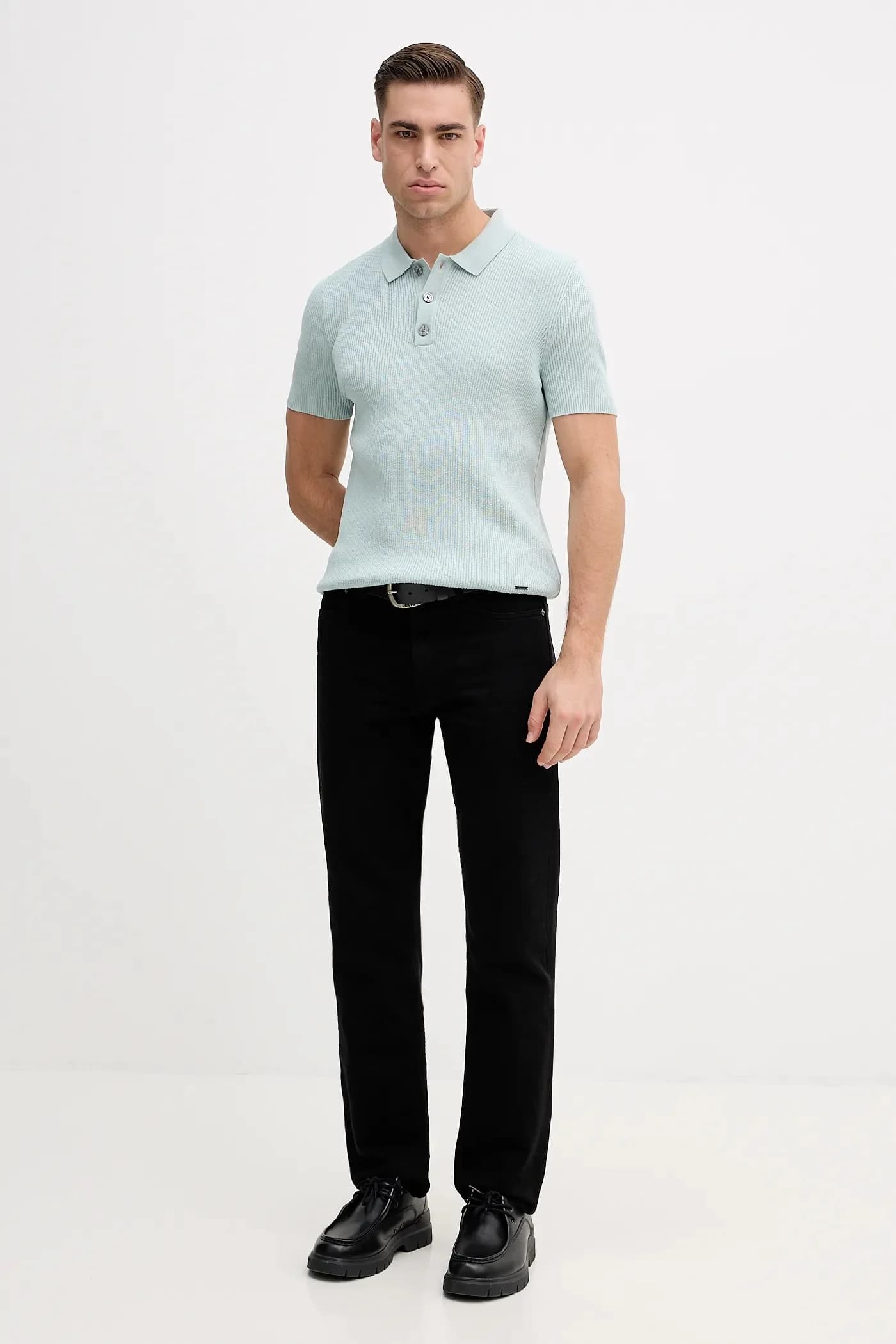 Хлопковое поло - фото 2