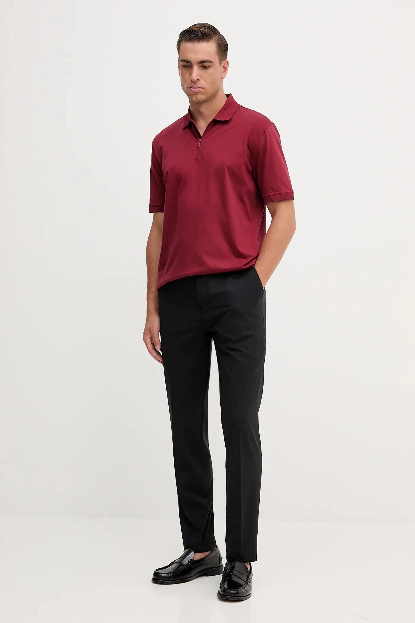 Хлопковое поло - фото 2