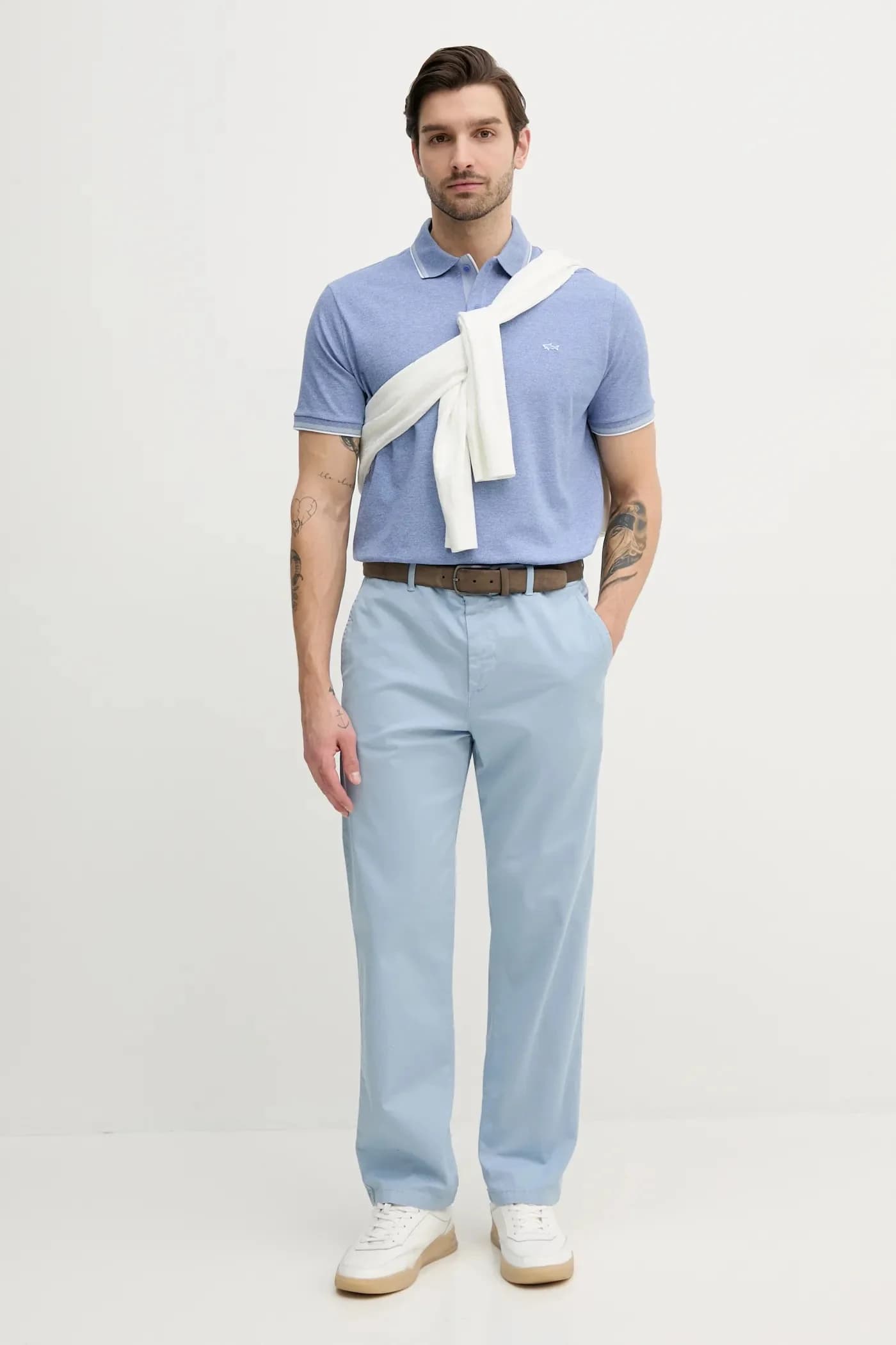 Хлопковое поло - фото 2