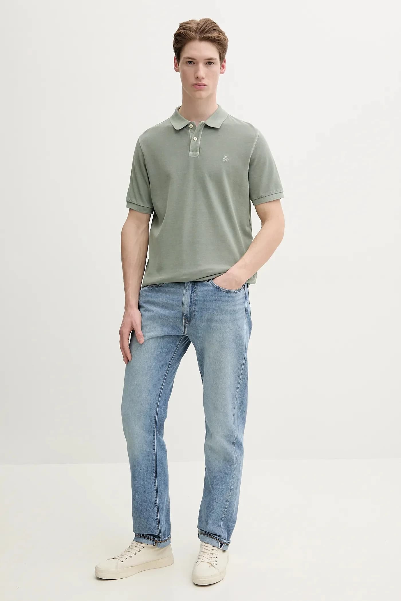 Хлопковое поло - фото 2