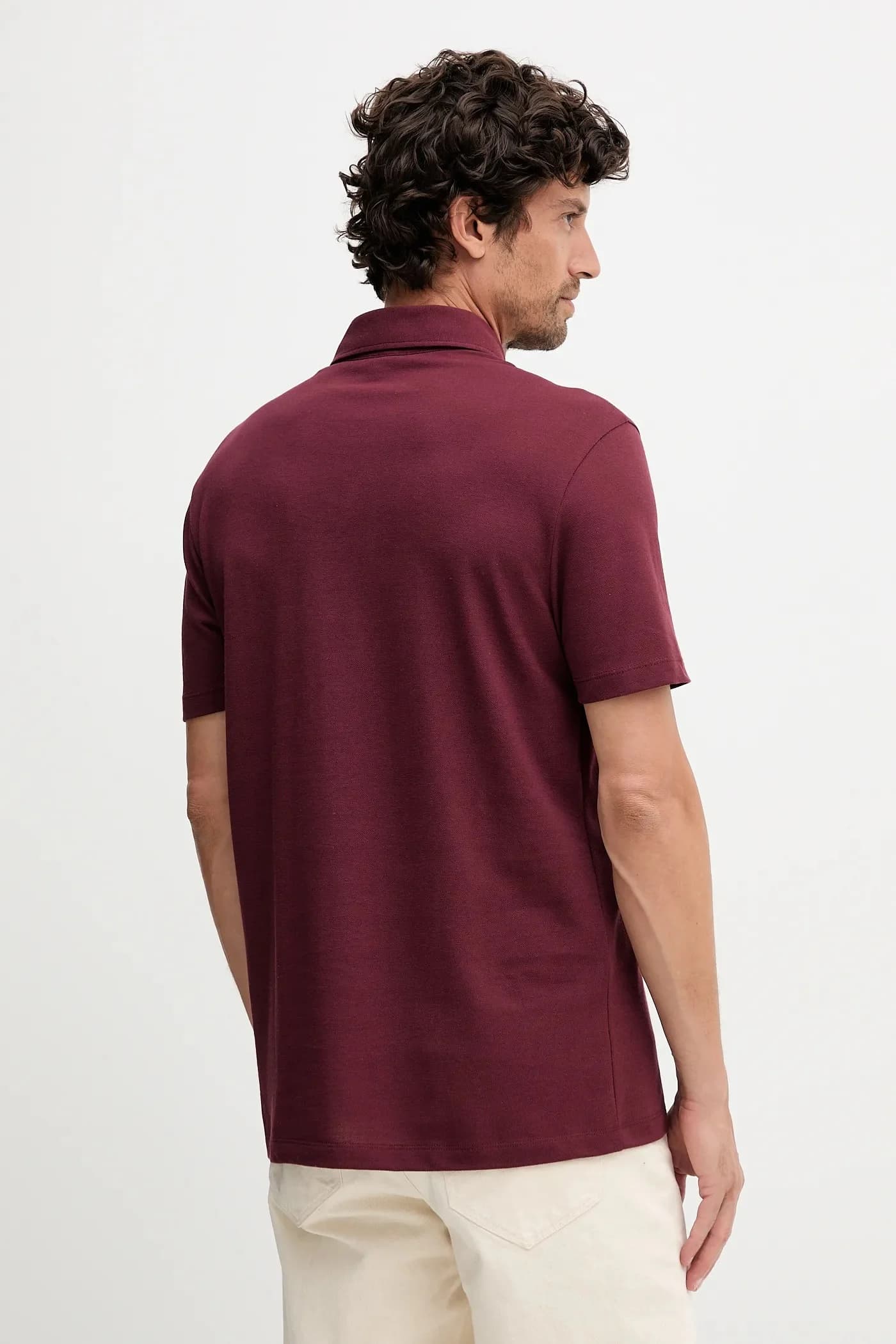 шелковая рубашка-поло BECKHAM X BOSS - фото 3