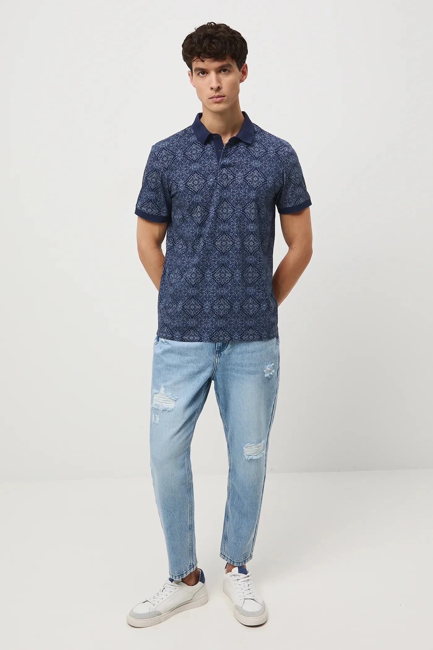 Хлопковое поло - фото 2