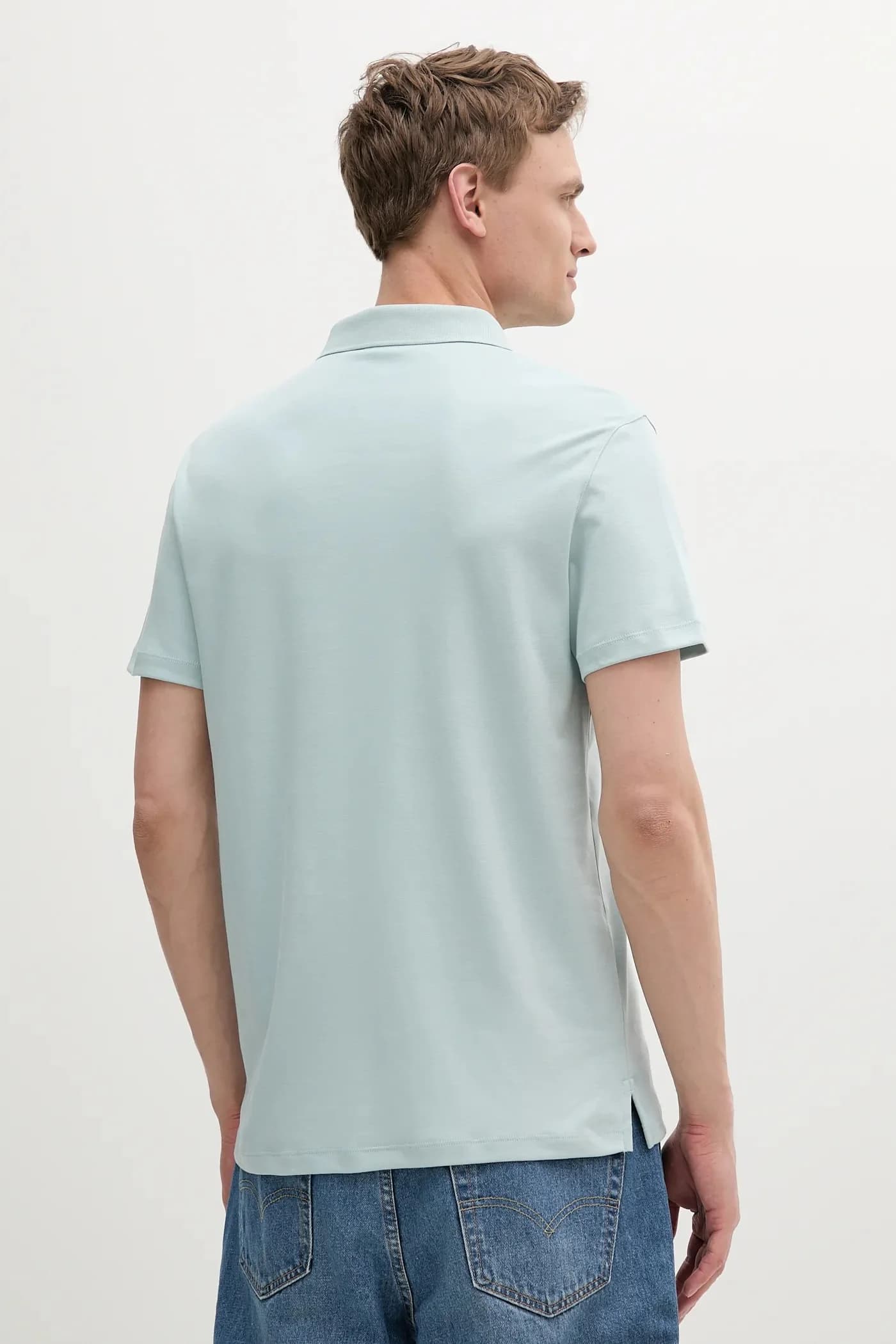 Хлопковое поло - фото 2