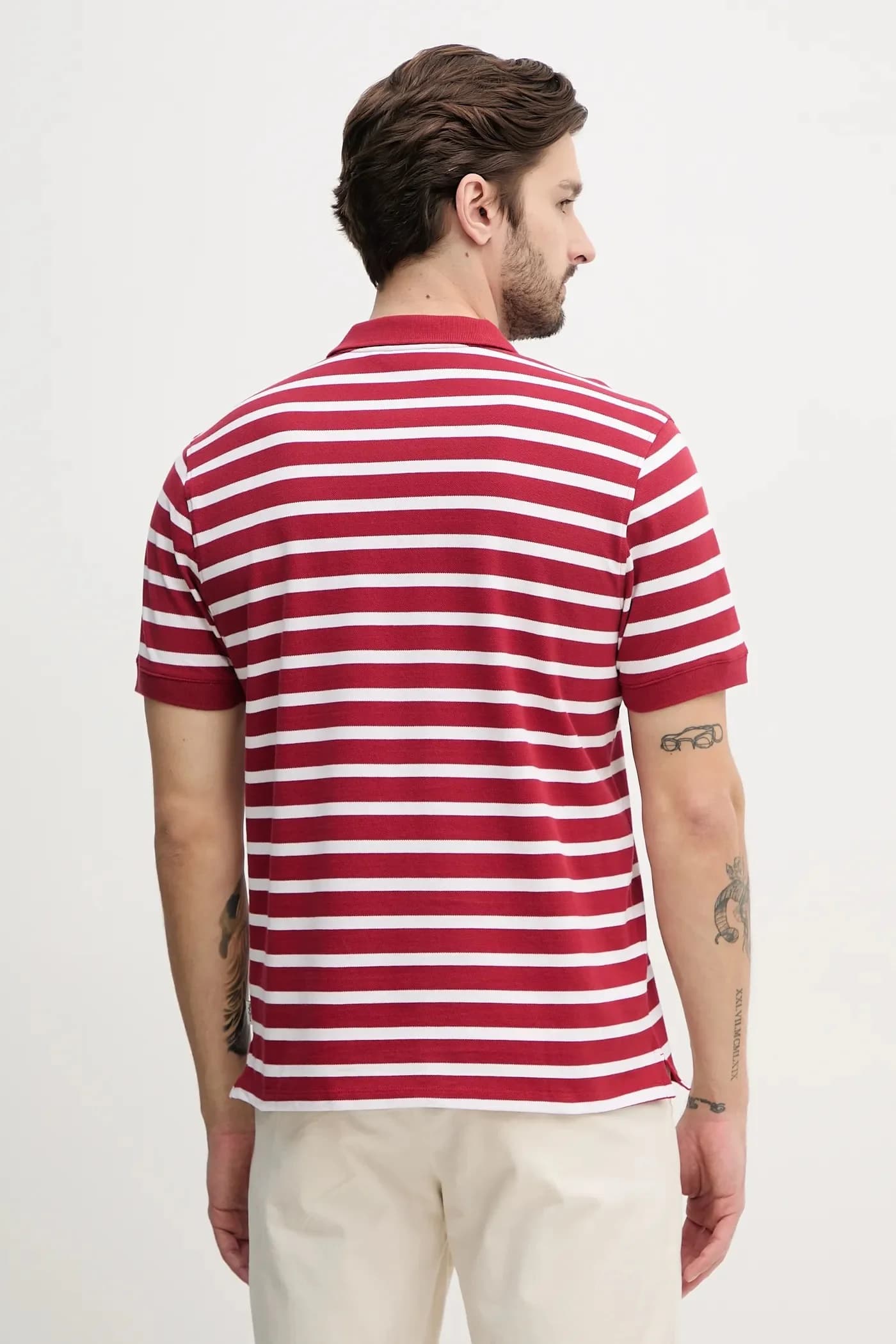 хлопковая рубашка-поло BARRET - фото 3