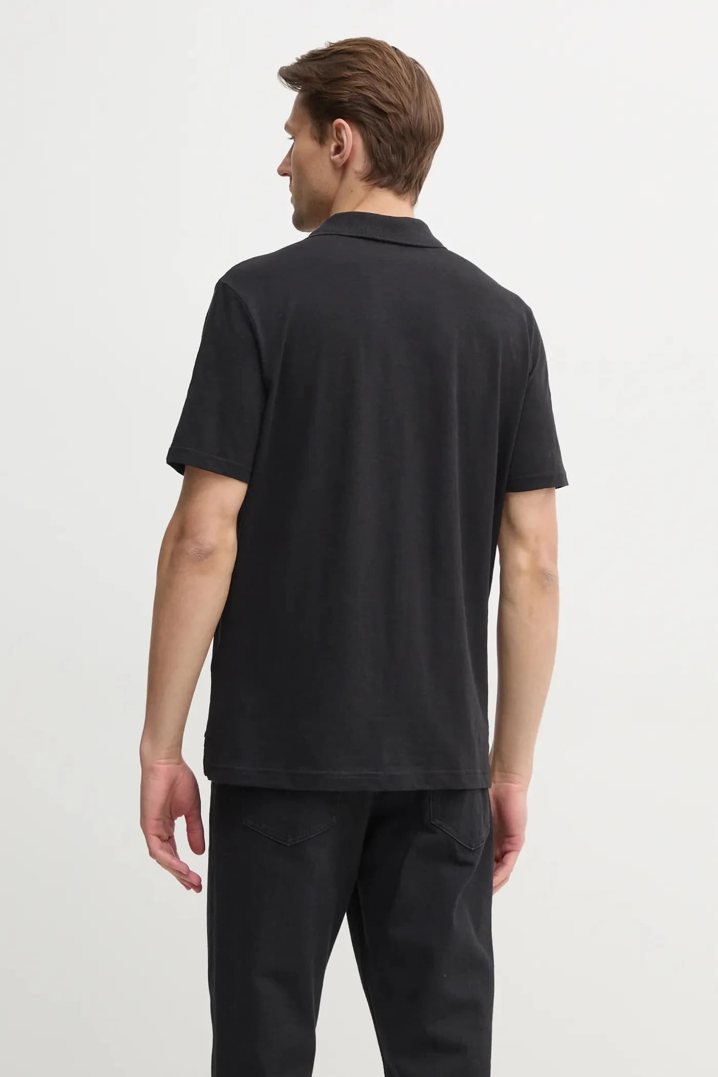 Поло с оттенком льна - фото 3