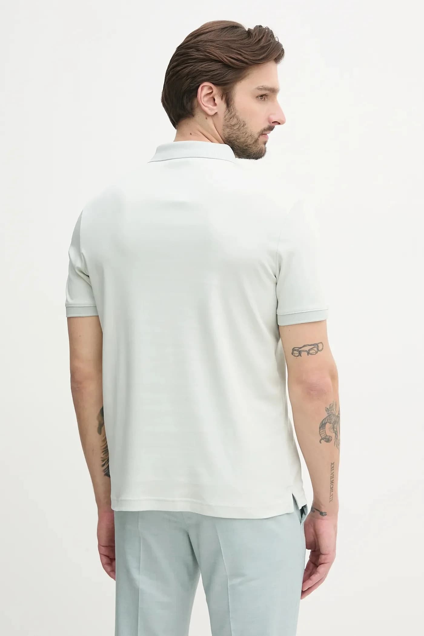 Хлопковое поло - фото 3