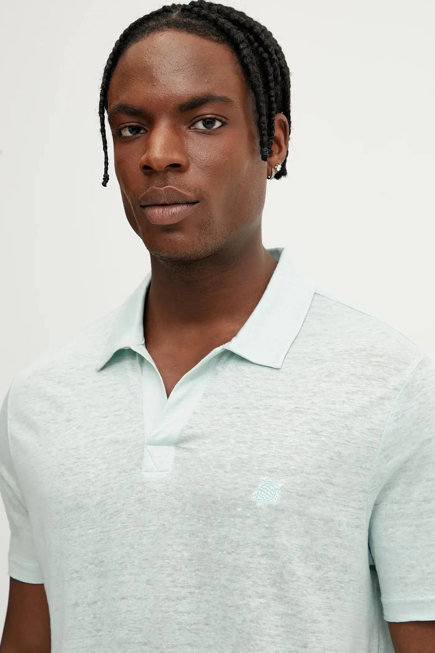 льняное поло PYRAMID - фото 4