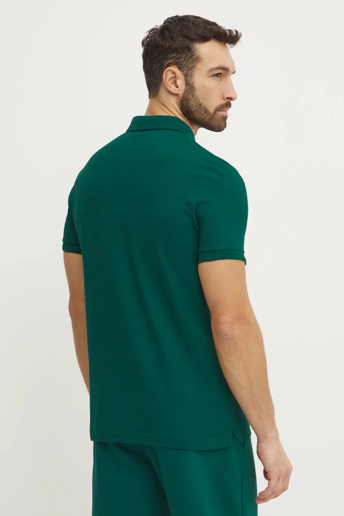 Рубашка-поло Premium Slim из хлопка - фото 3