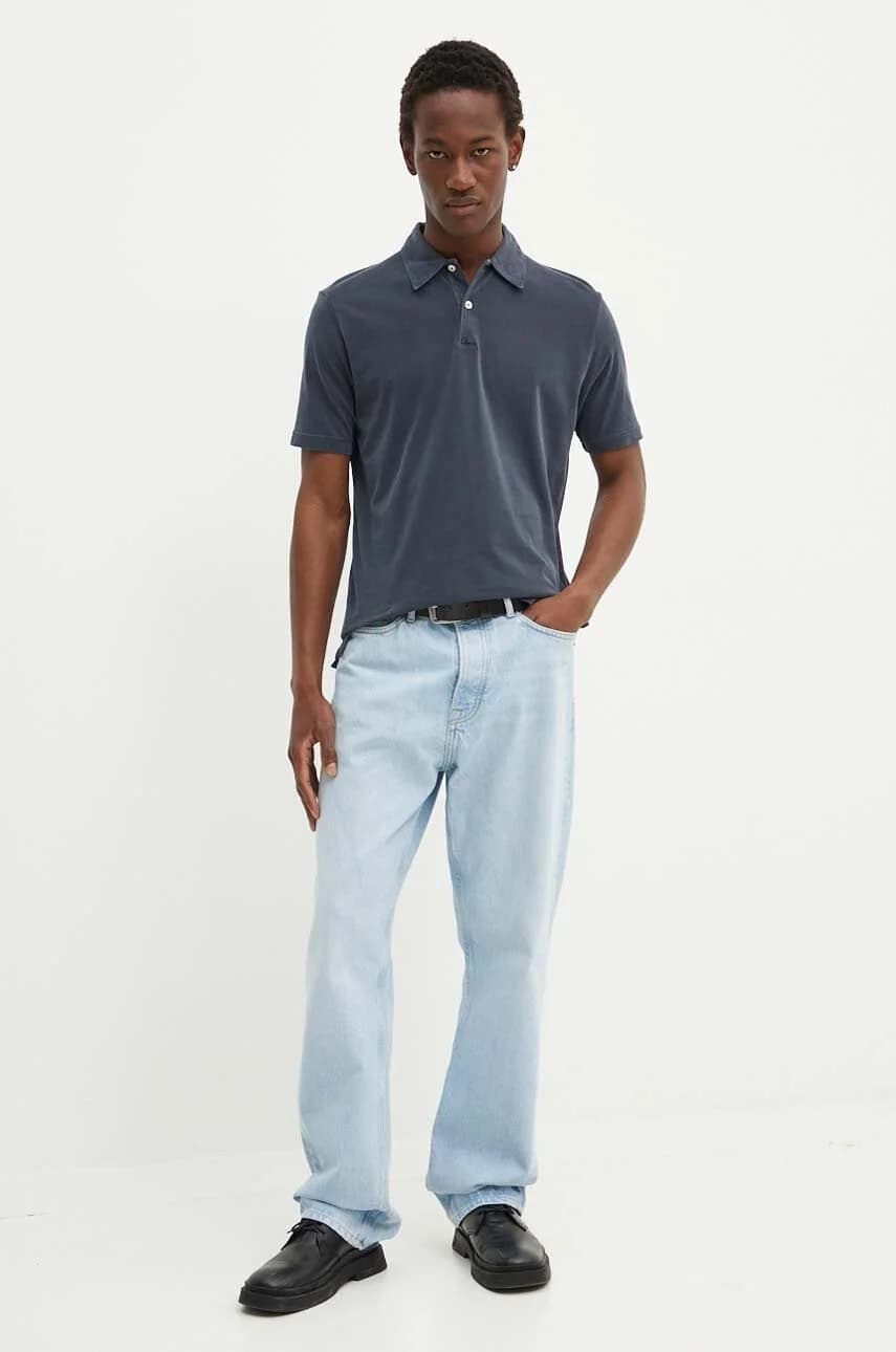 Хлопковое поло - фото 2