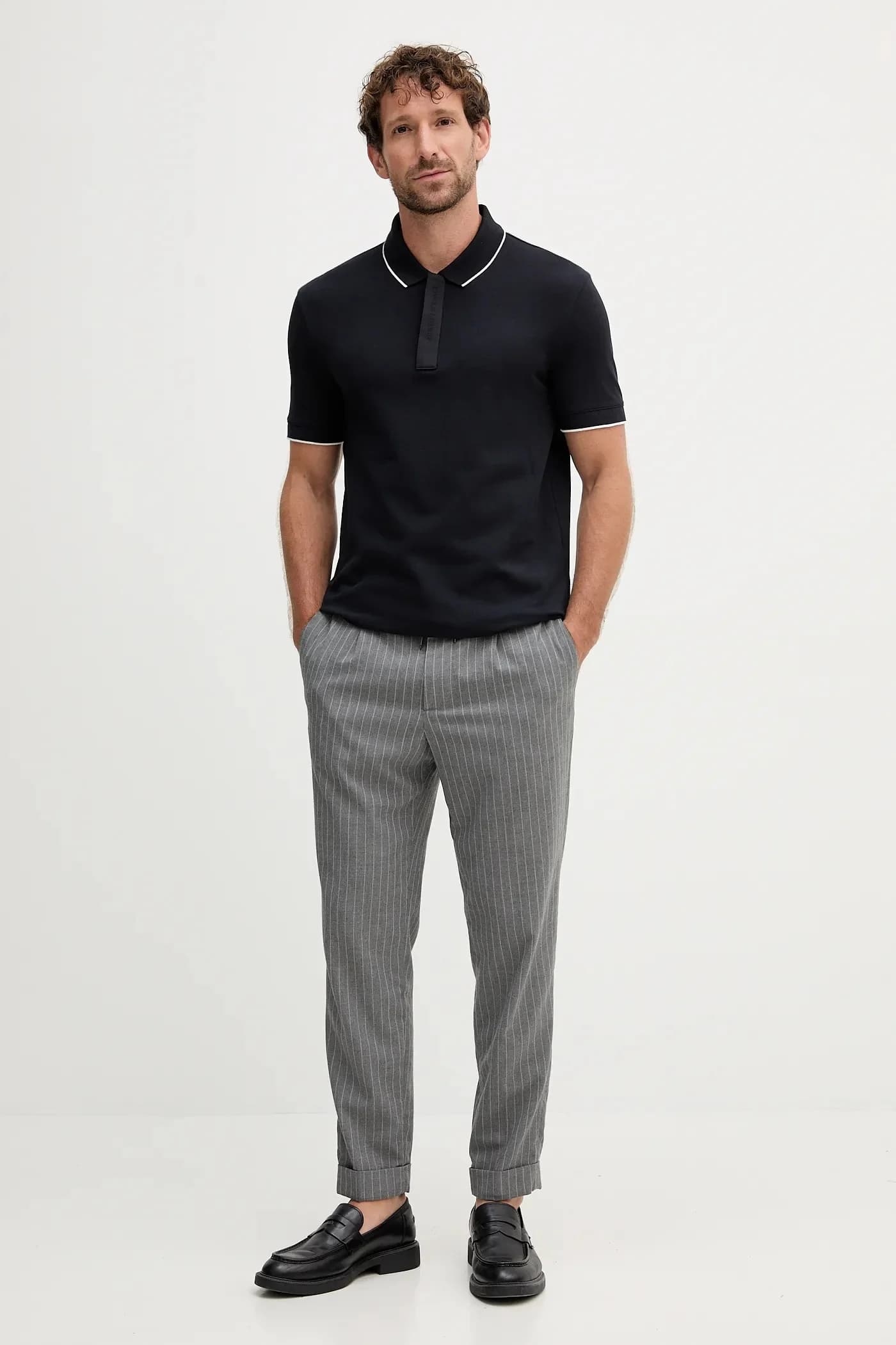 Хлопковое поло - фото 2