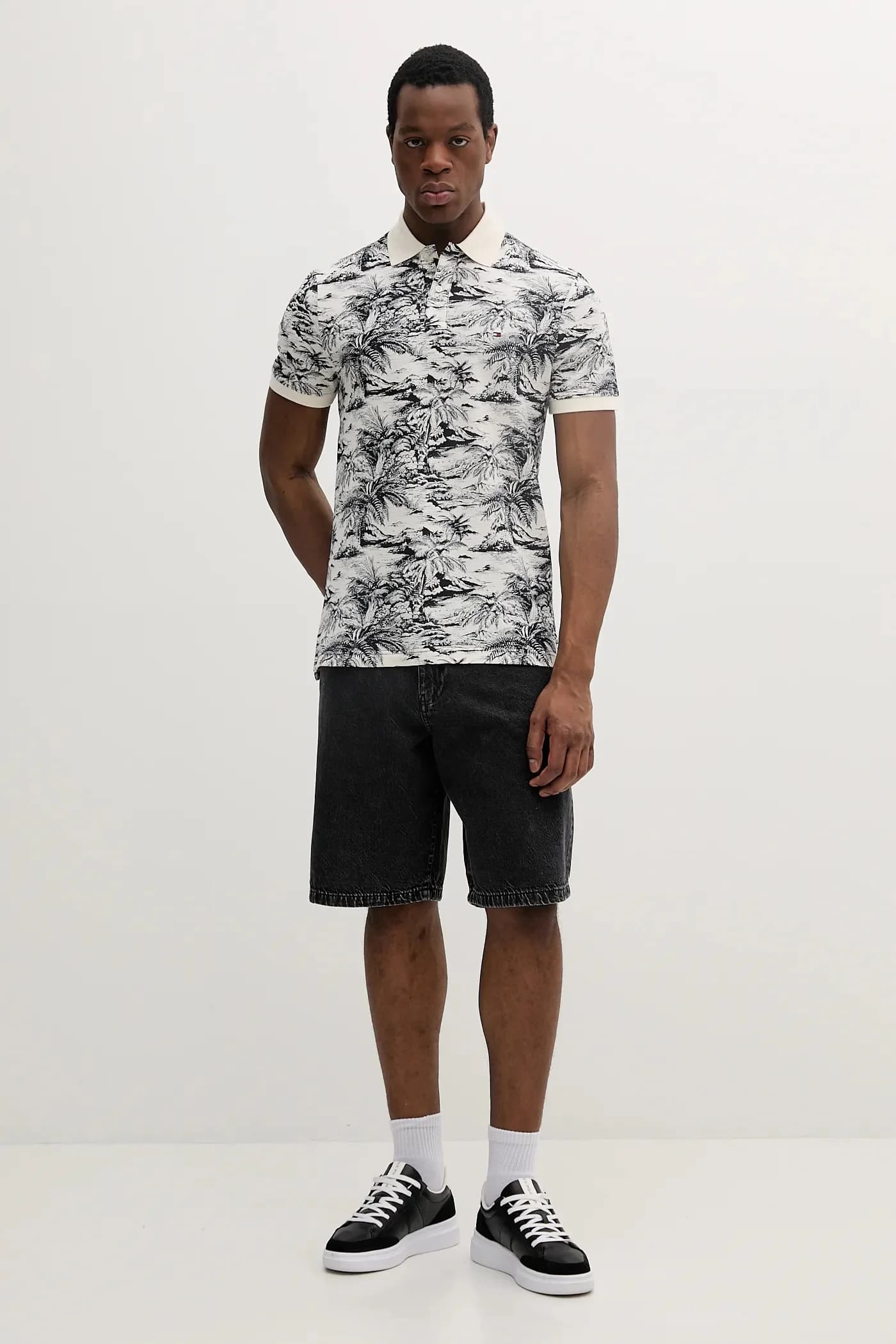 Поло с оттенком льна - фото 2