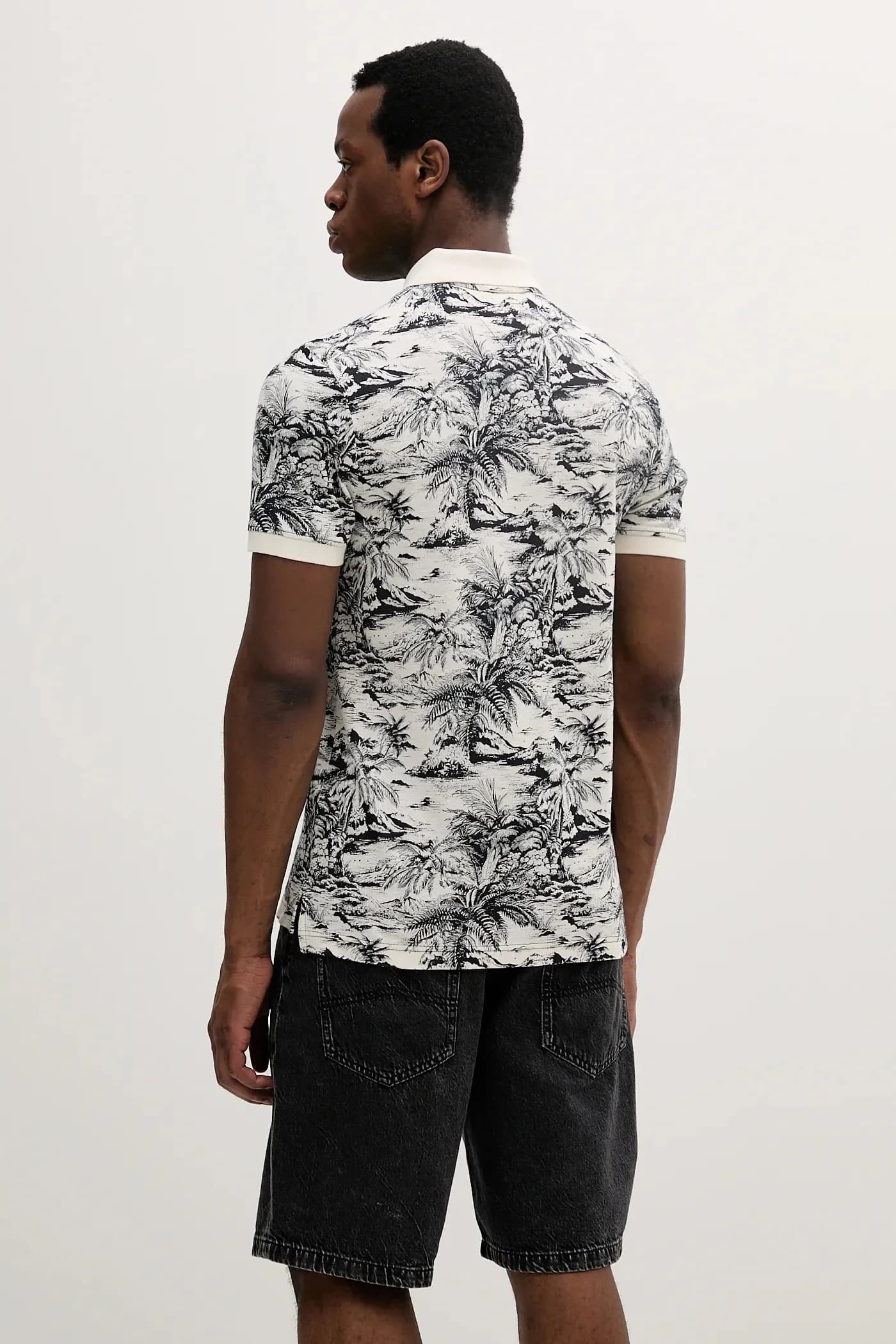 Поло с оттенком льна - фото 3