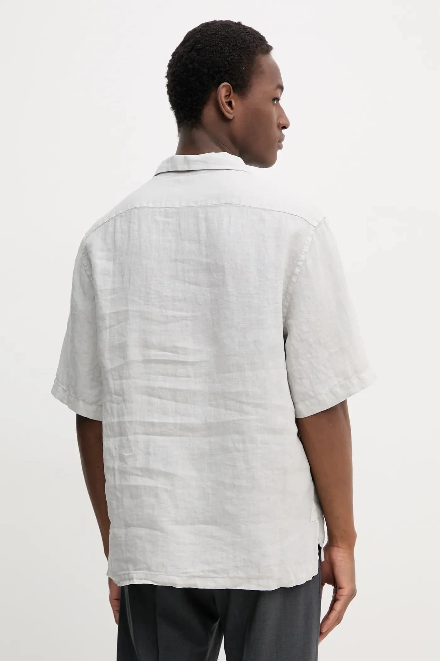 льняное поло Camicia Mola - фото 3