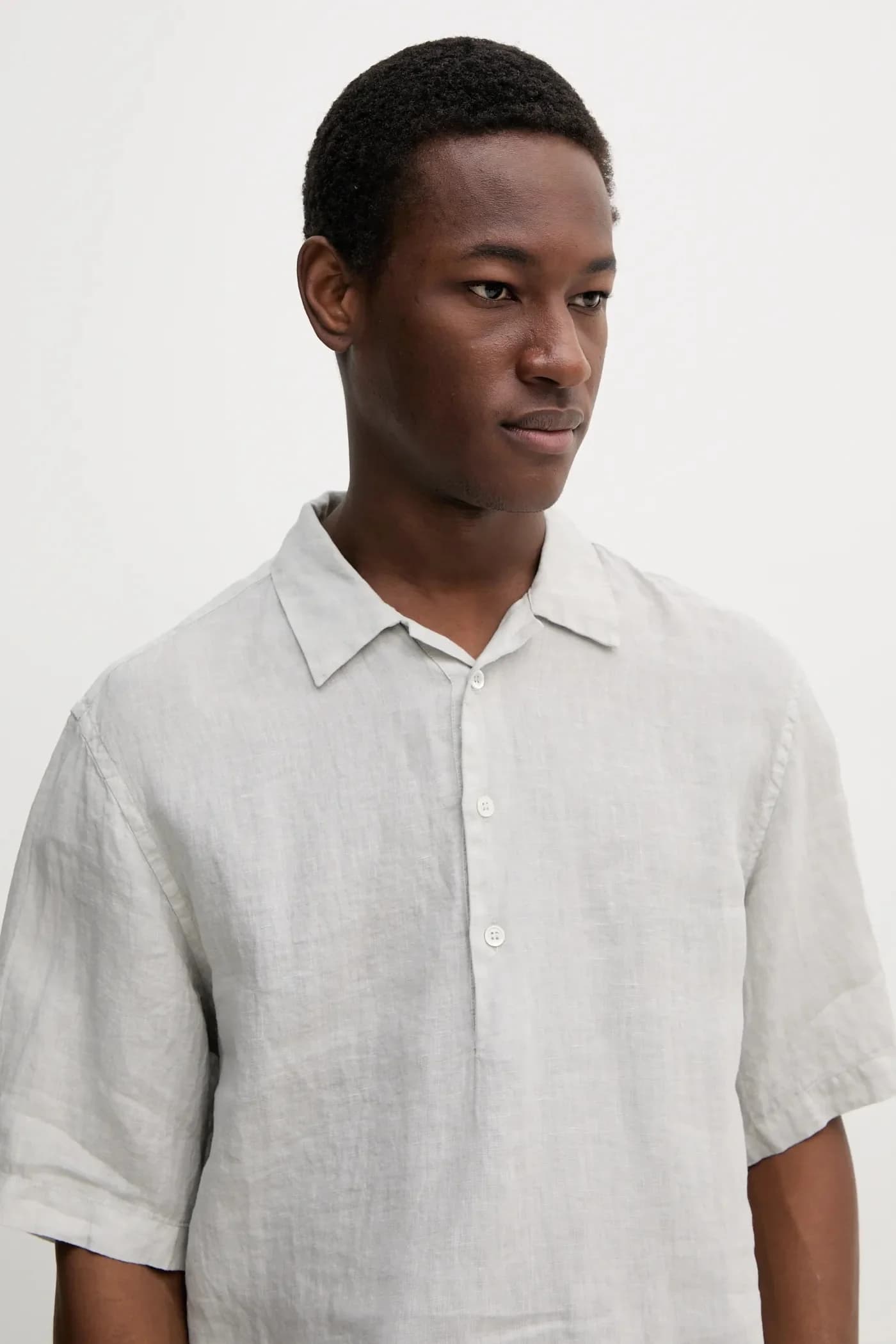 льняное поло Camicia Mola - фото 4