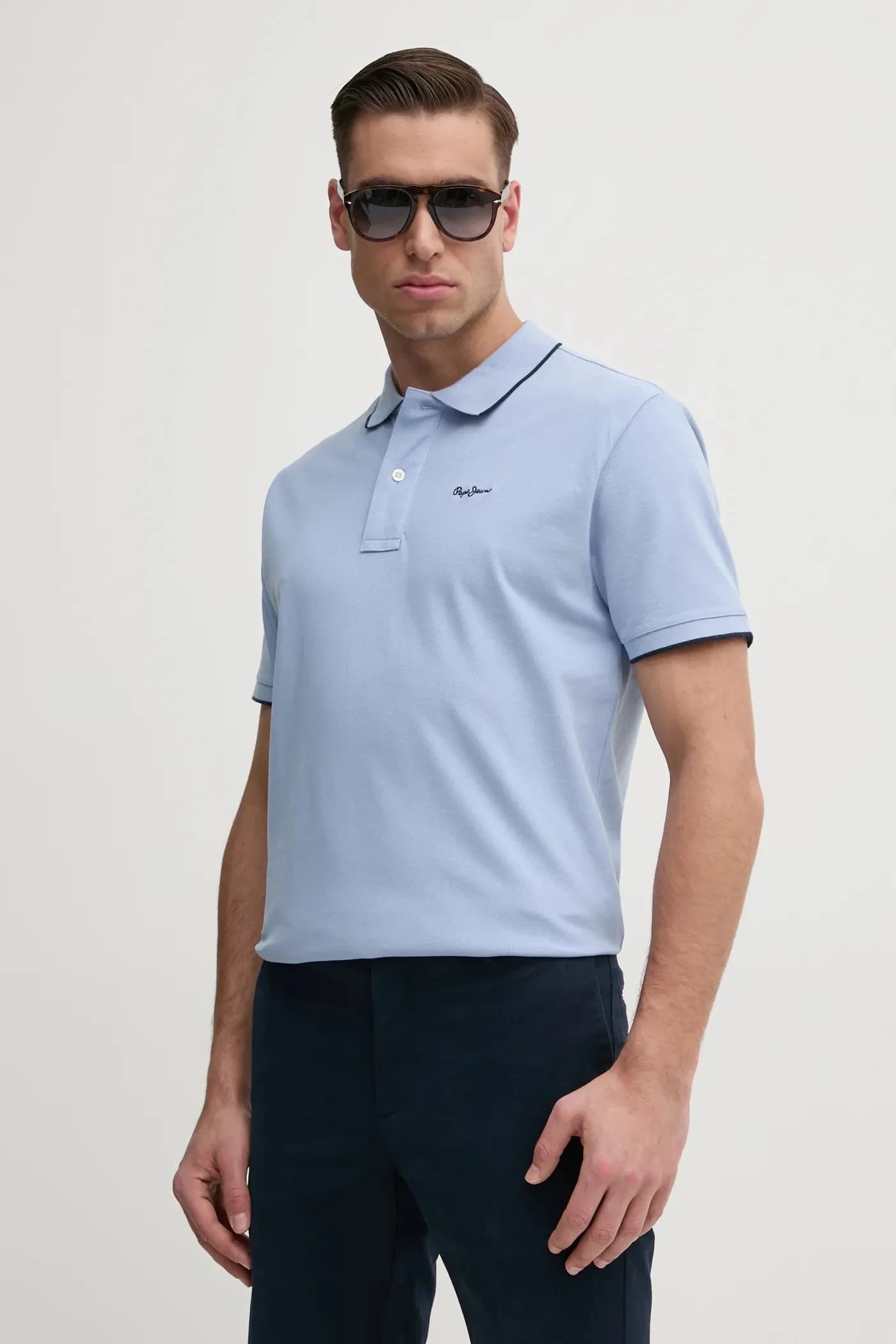 хлопковое поло Hans