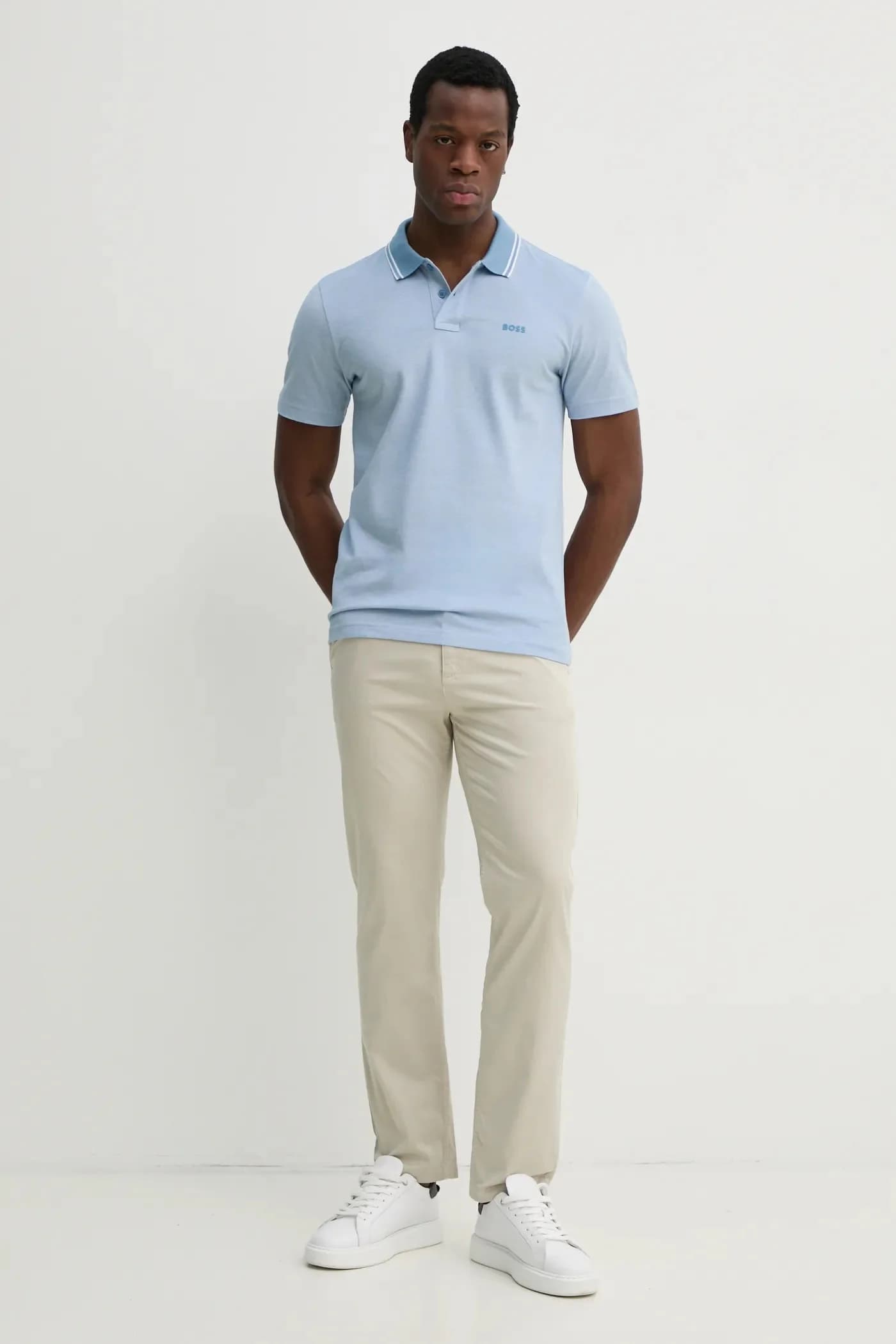 PeoxfordНовая хлопковая рубашка-поло - фото 2