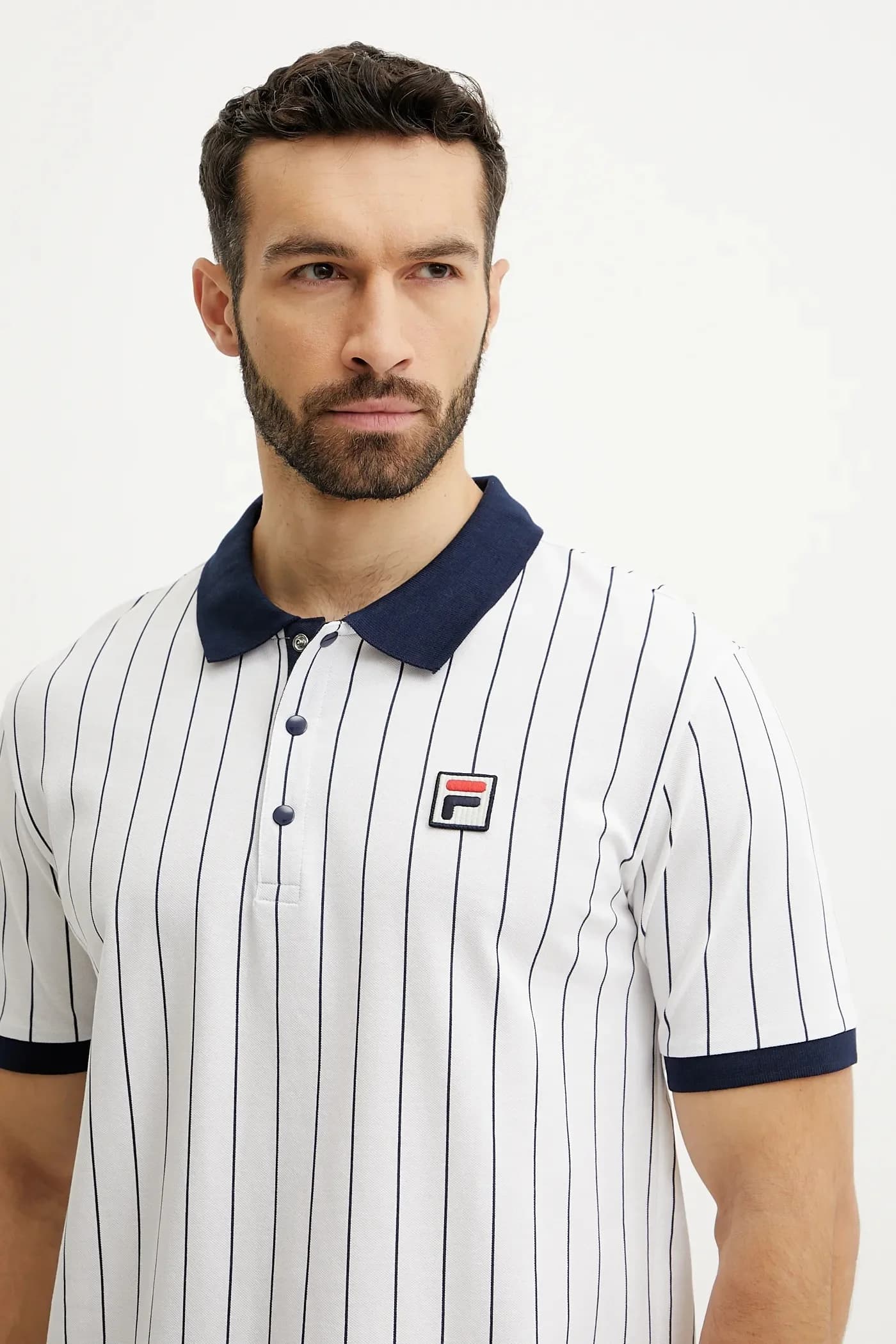 рубашка-поло из льнтового хлопка - фото 4