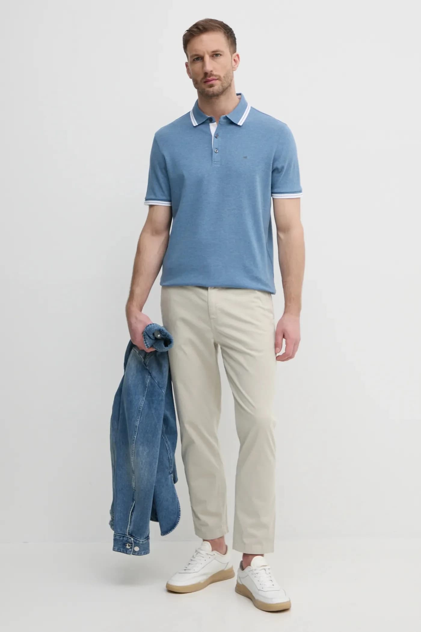 Хлопковое поло - фото 2