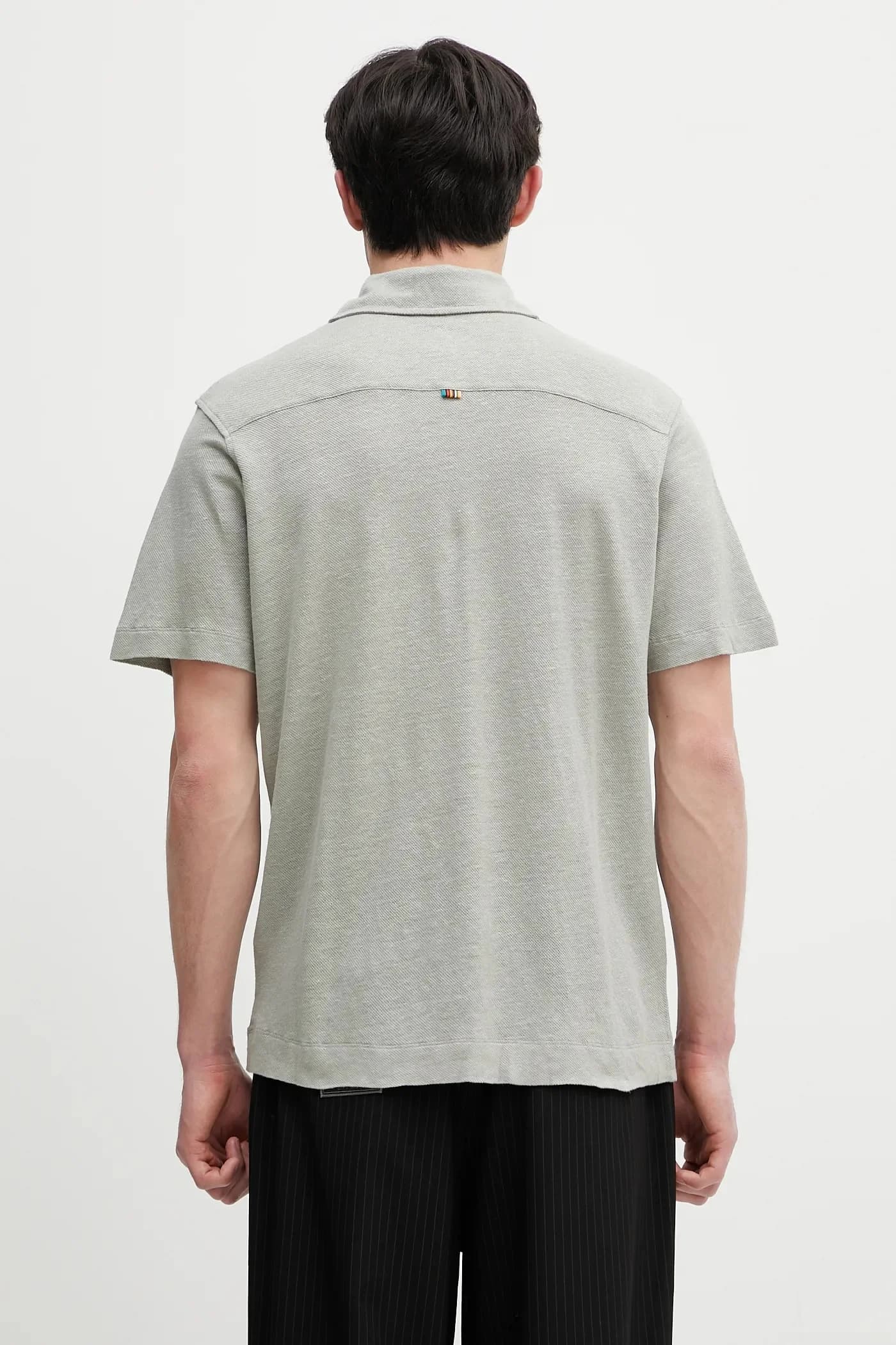 Льняное поло - фото 3